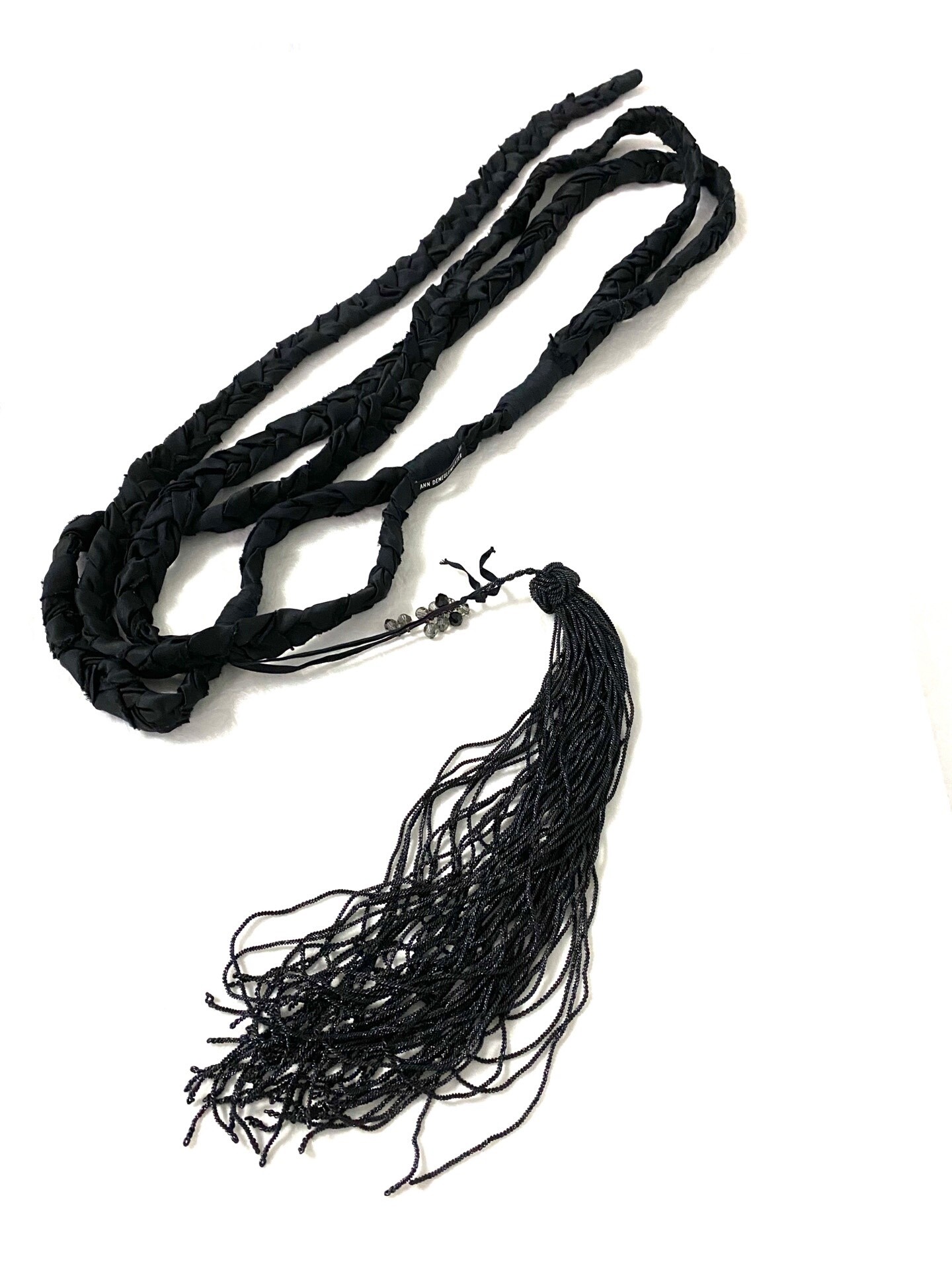 Ann Demeulemeester 2005 Fall Braided Rope — detail