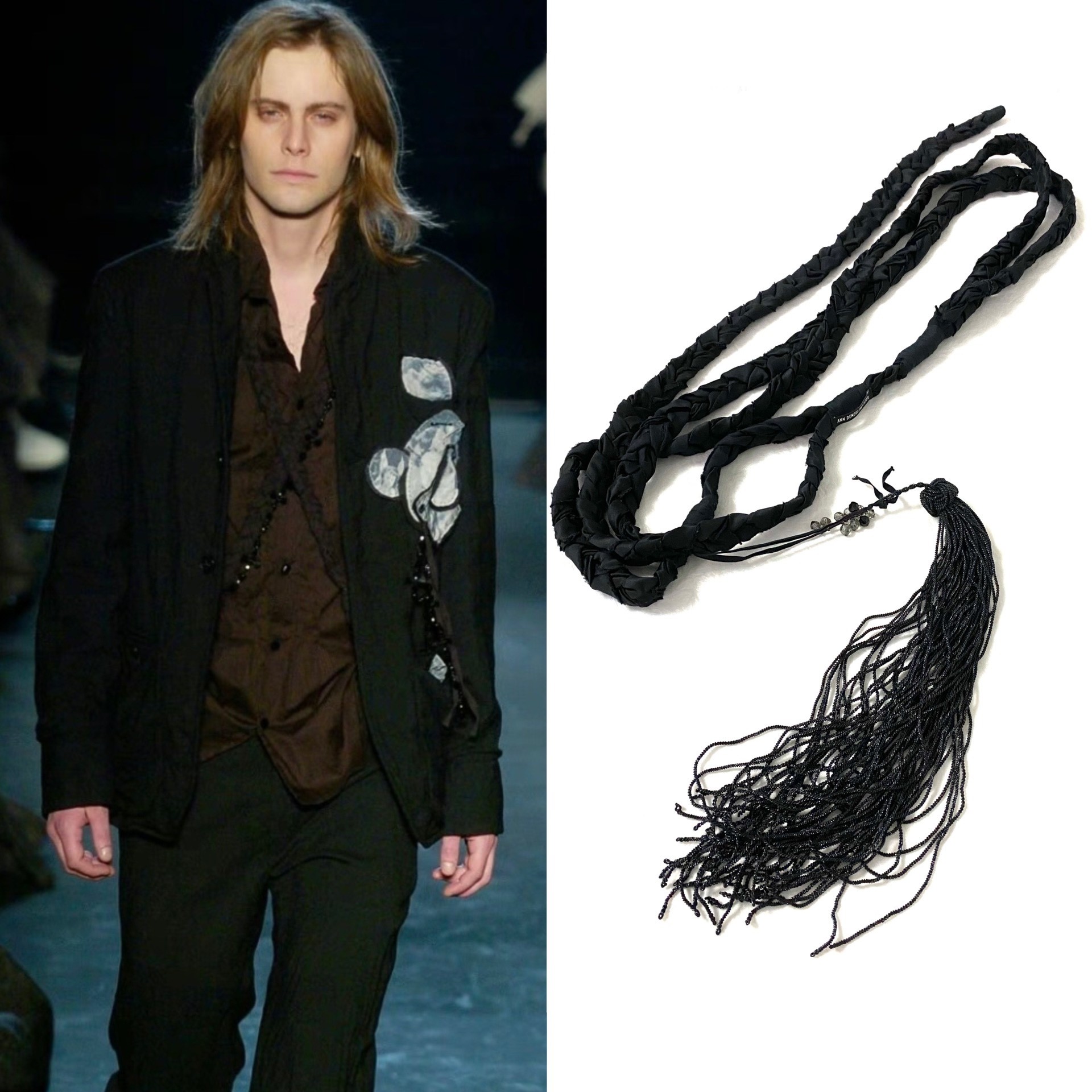 Ann Demeulemeester 2005 Fall Braided Rope