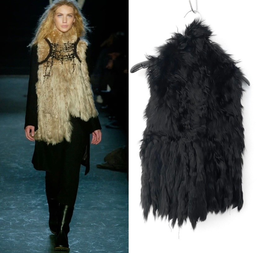 Ann Demeulemeester 2005 Fall Scarf