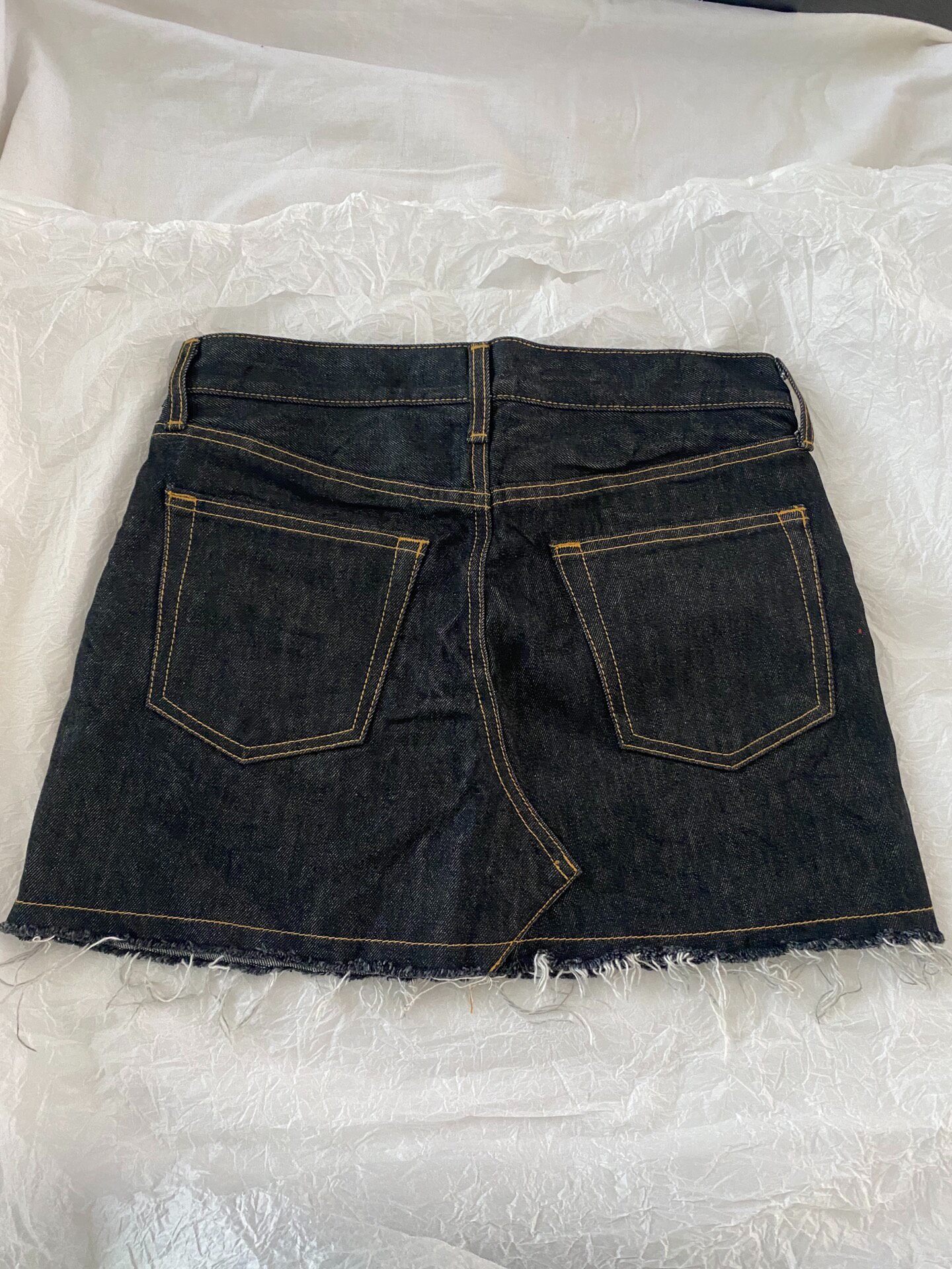 Junya Watanabe 2002 Fall Gemstone Denim Skirt — back