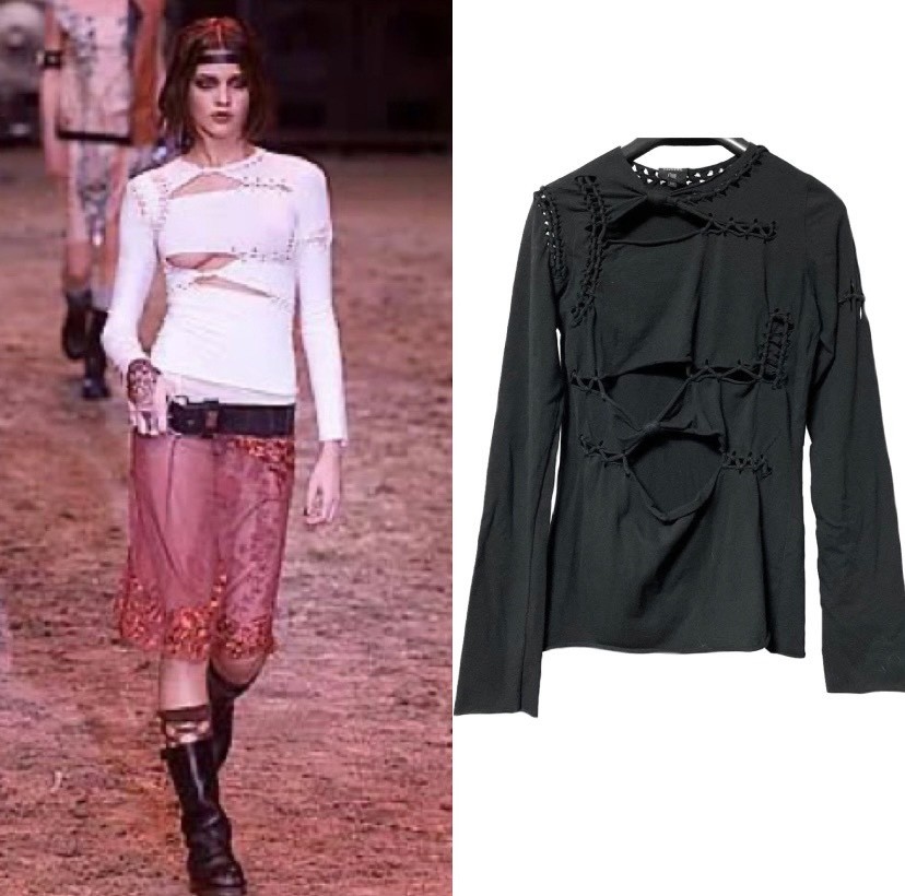 Jean Paul Gaultier 2001 Spring Cut-Out Top