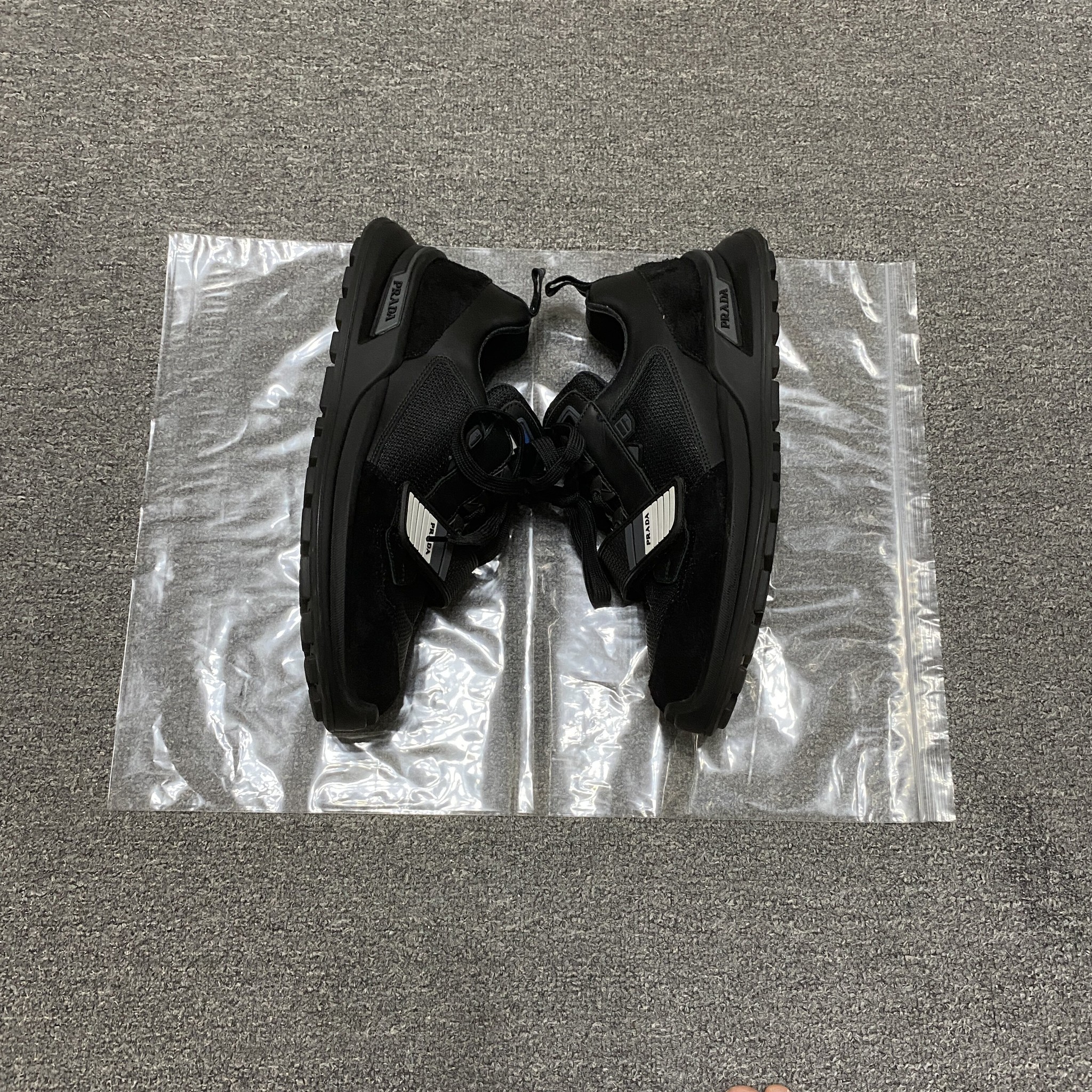 Prada Velcro Sneakers — label