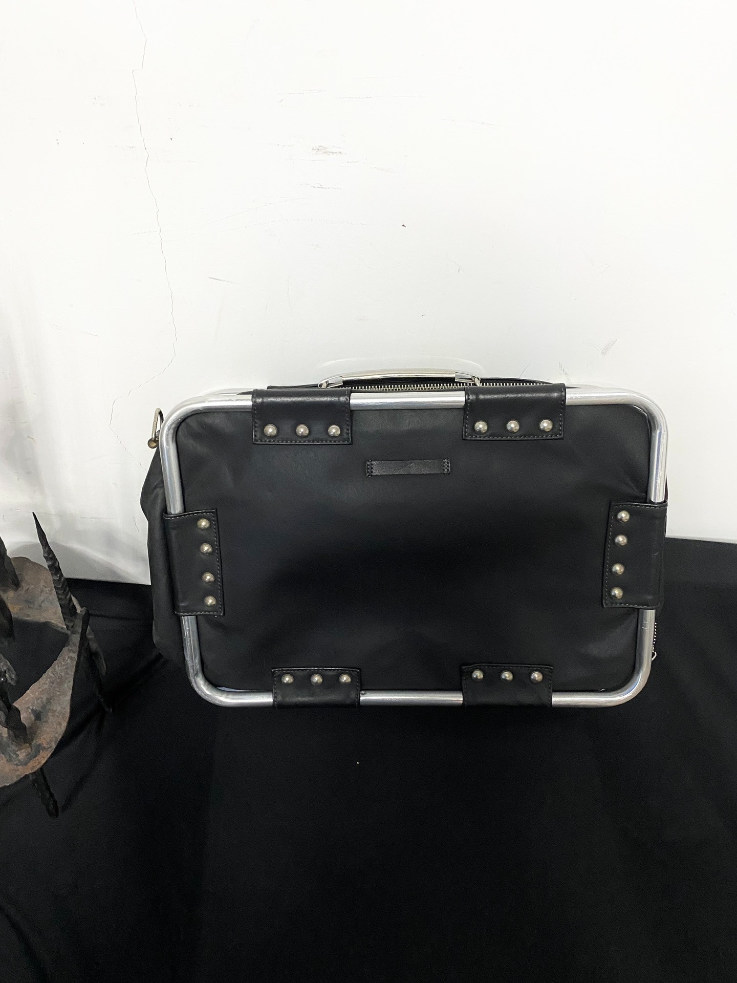 Jean Paul Gaultier Metal Frame Handbag — front