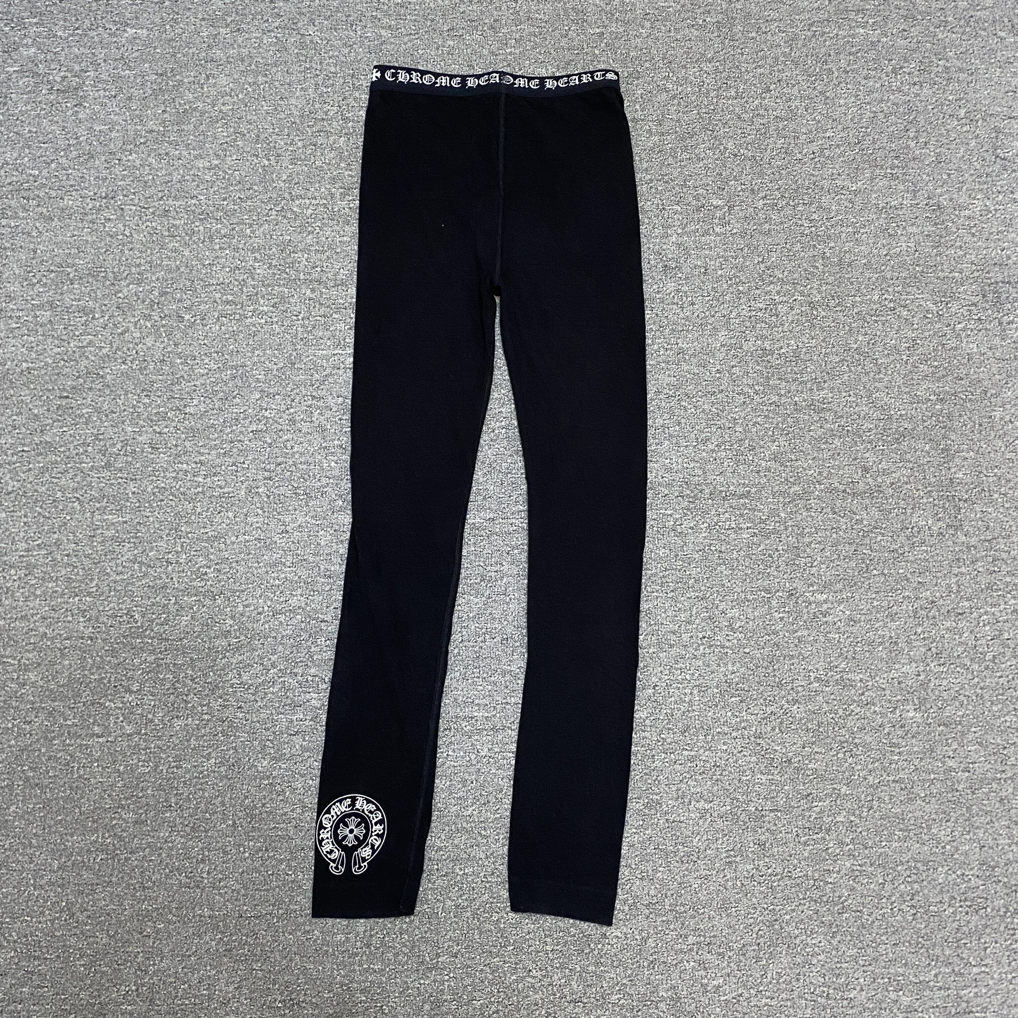 Chrome Hearts Black Leggings