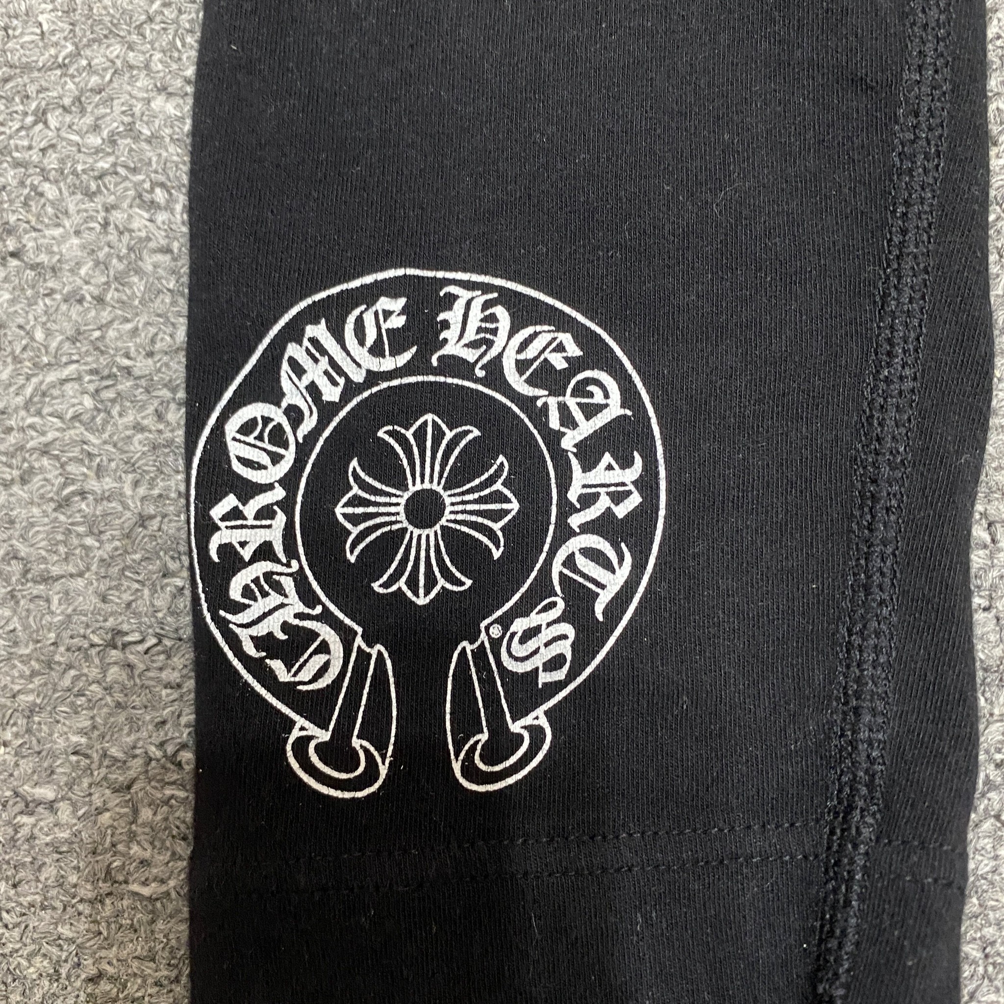 Chrome Hearts Black Leggings — back