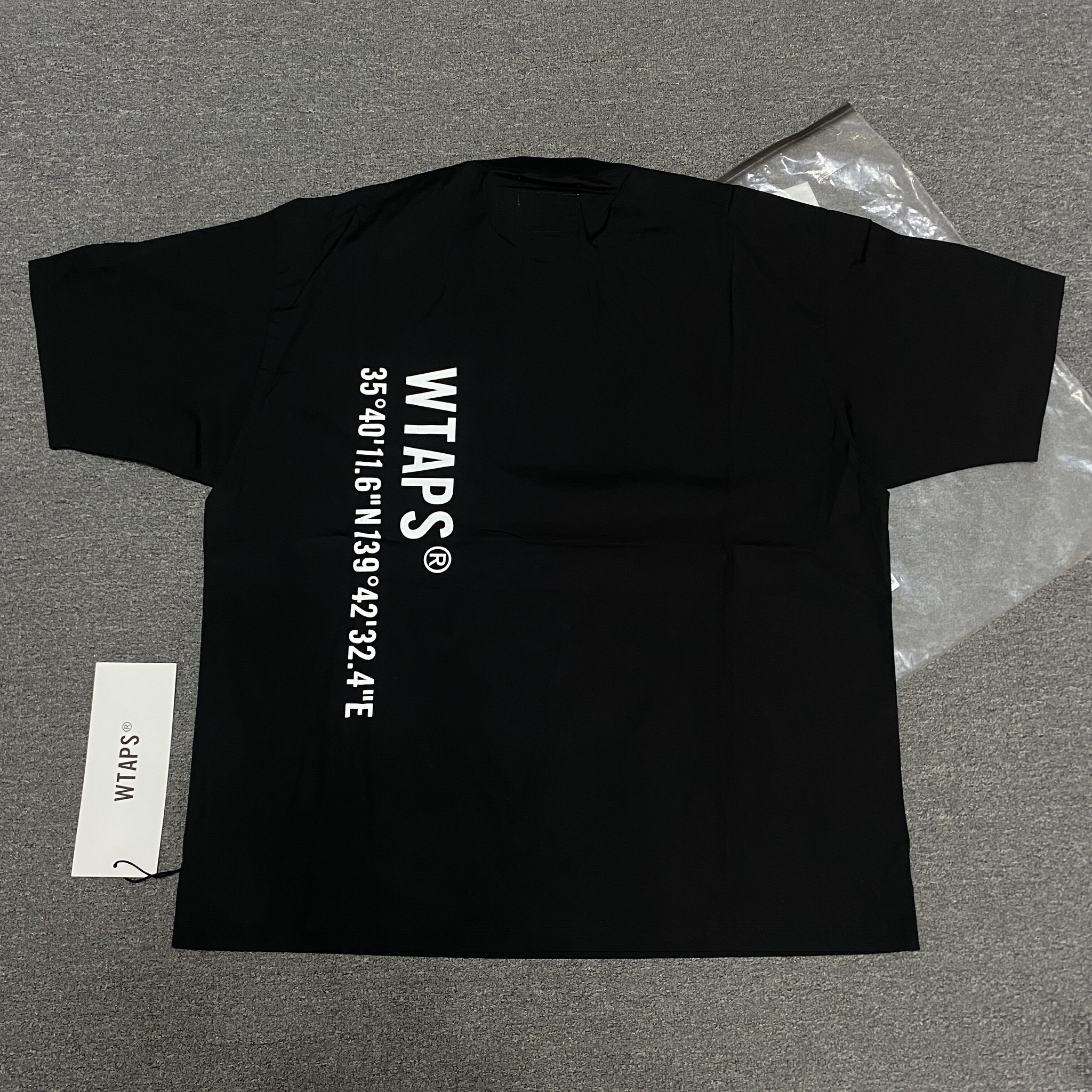 WTAPS 21SS Black Short Sleeve Tee