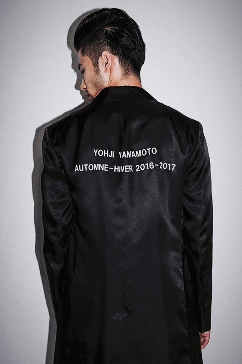 Yohji Yamamoto Staff Coat Replica — front