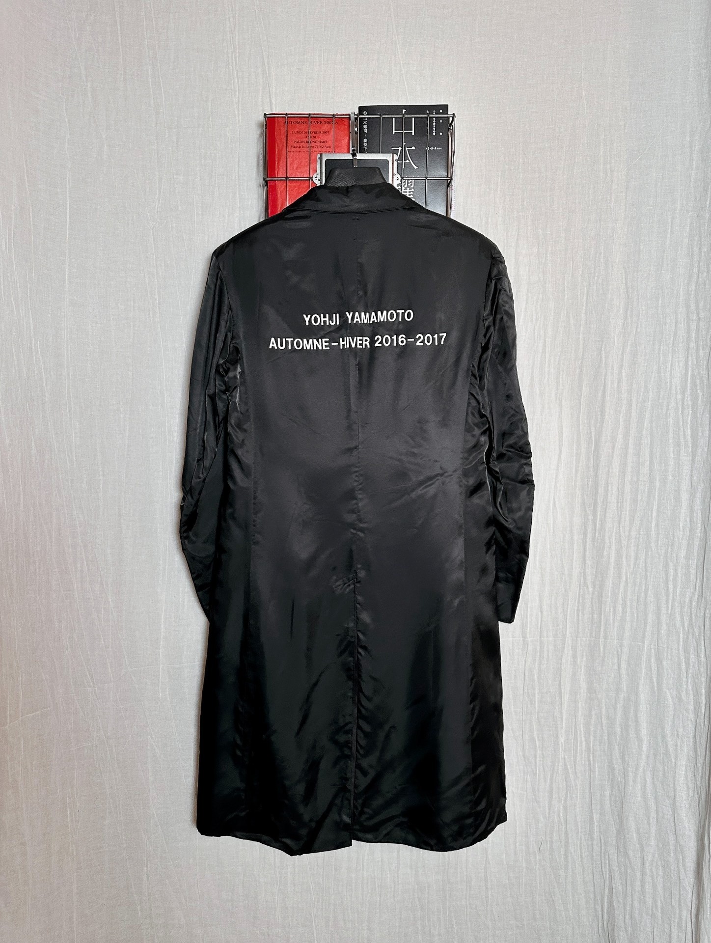 Yohji Yamamoto Staff Coat Replica — back