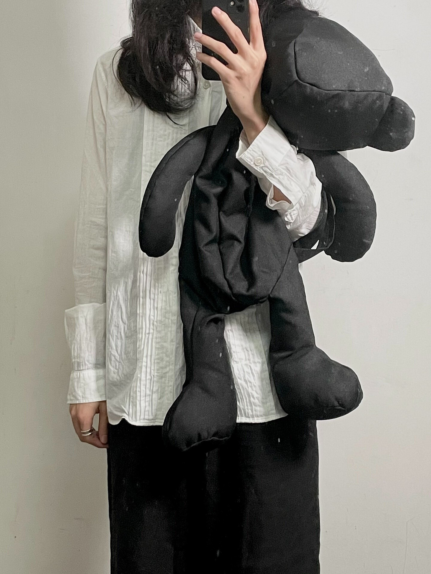 Comme Des Garcons CDG Bear Handbag — detail