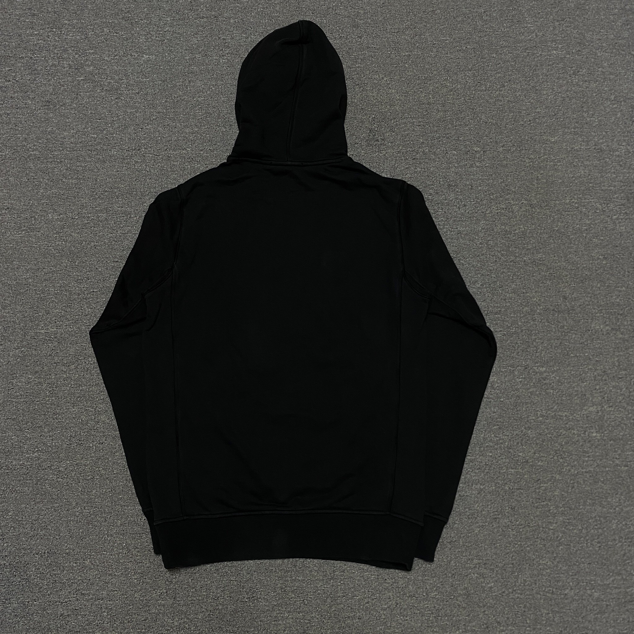 Stone Island Black Pullover Hoodie — front