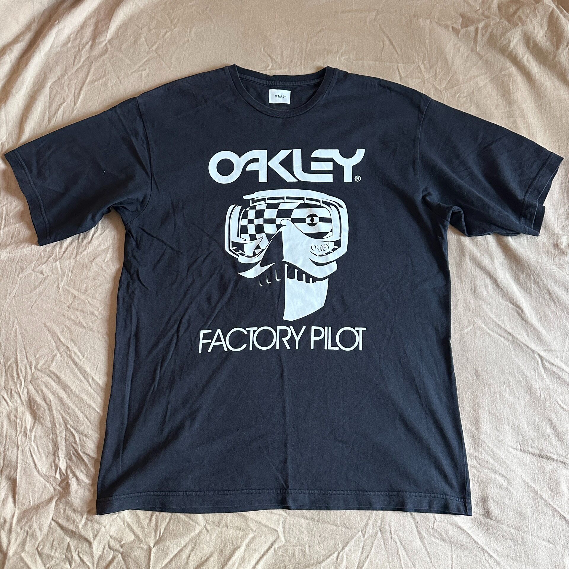 Wtaps x Oakley Skull Graphic Short Sleeve T-Shirt