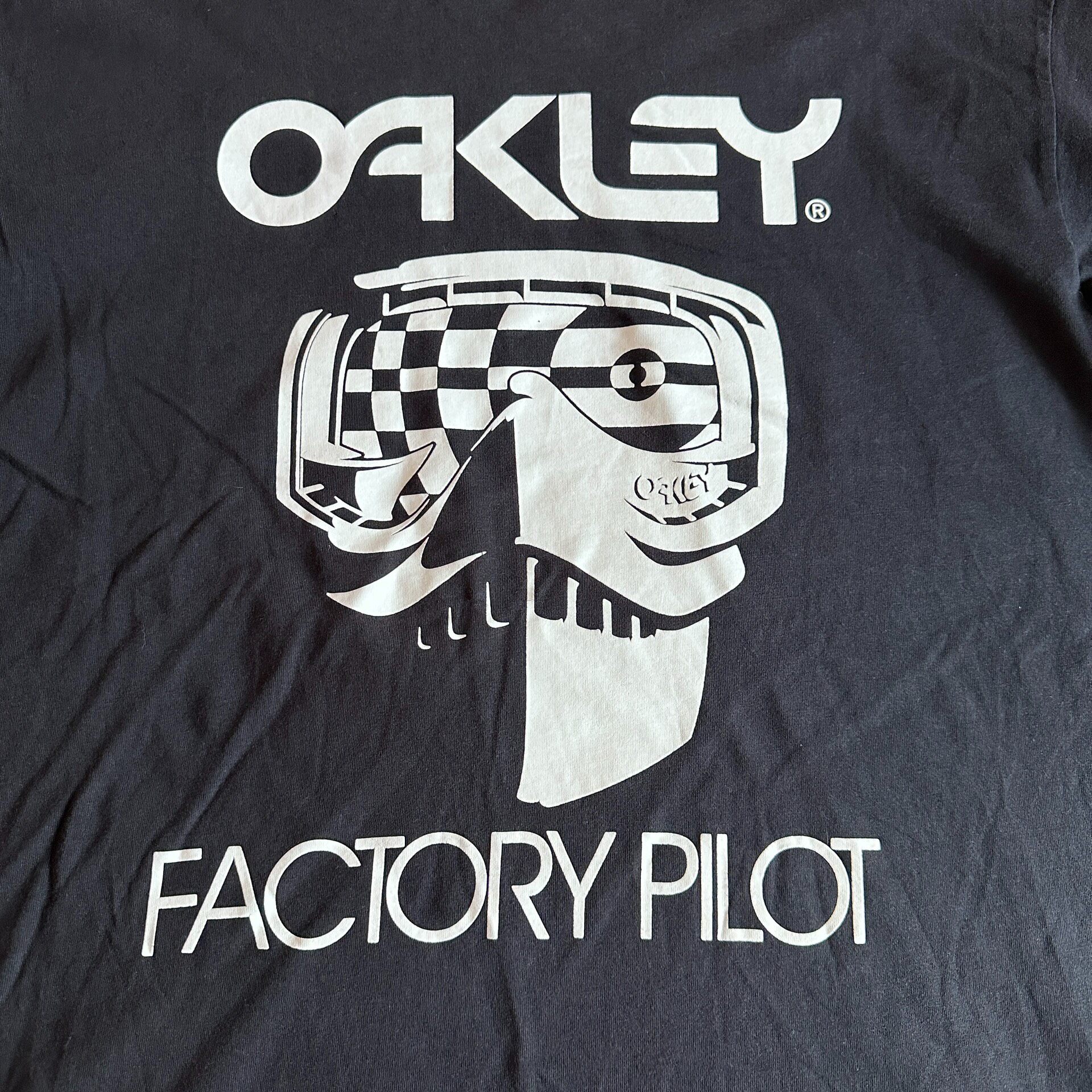 Wtaps x Oakley Skull Graphic Short Sleeve T-Shirt — detail