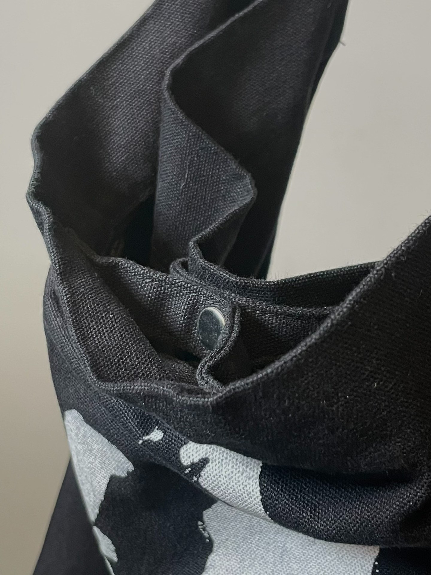 Yohji Yamamoto Omotesando Limited Canvas Tote — back