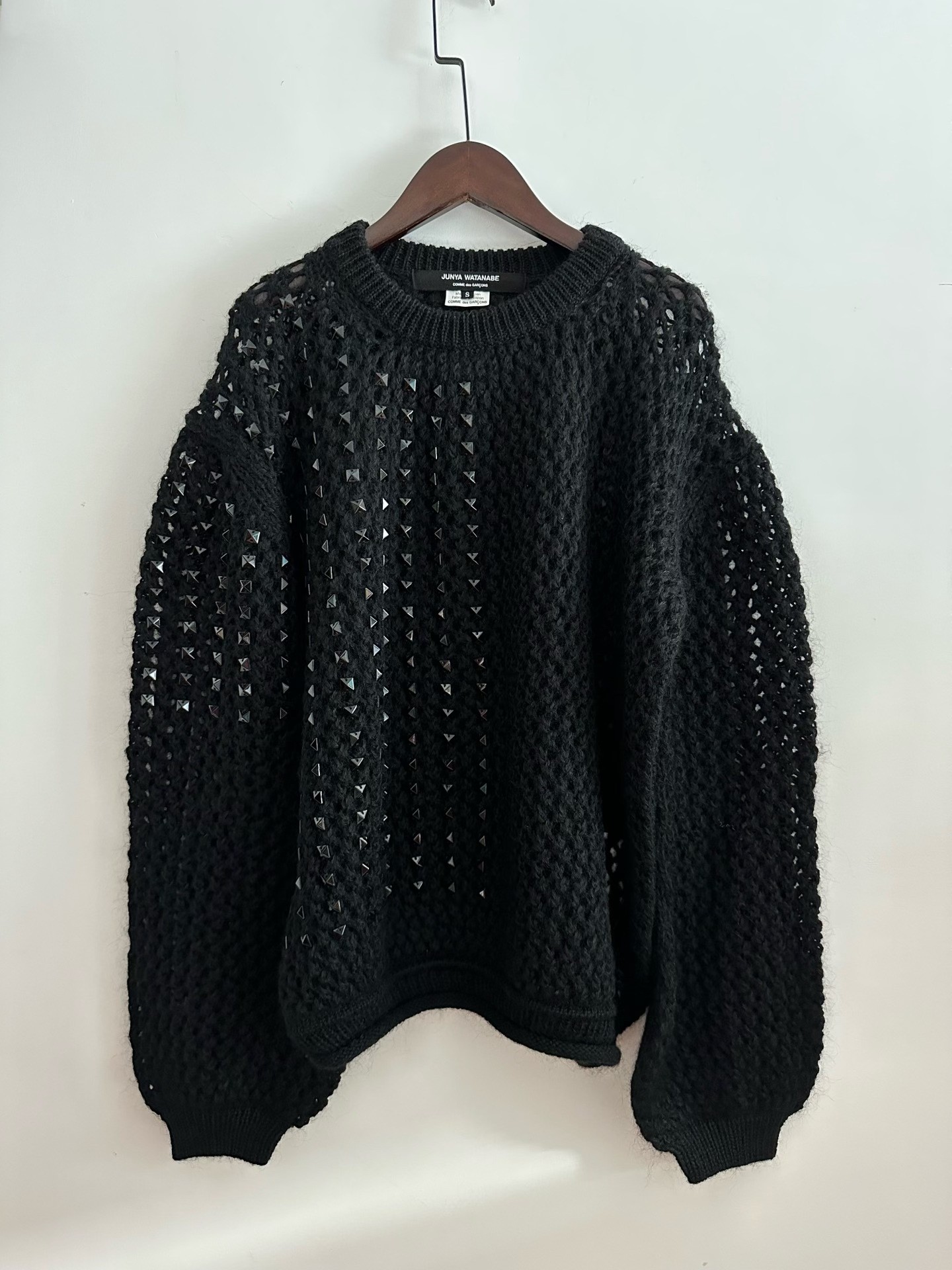 Junya Watanabe Studded Knit Sweater