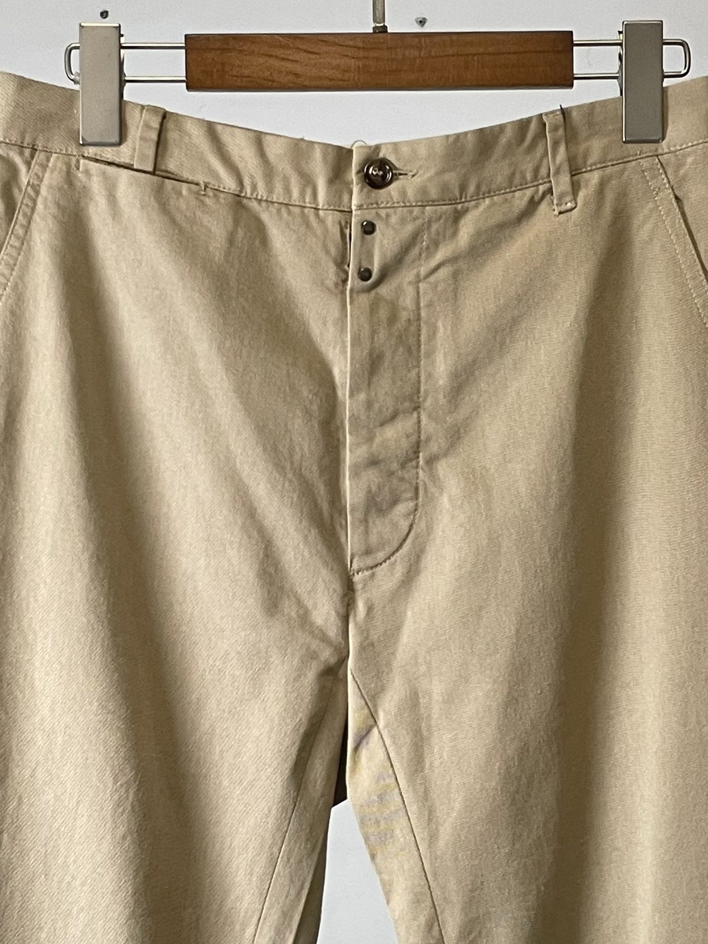 Maison Martin Margiela S/S11 Khaki Trousers — back