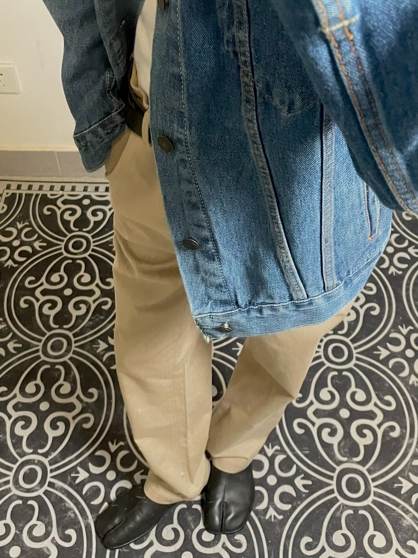 Maison Martin Margiela S/S11 Khaki Trousers — front