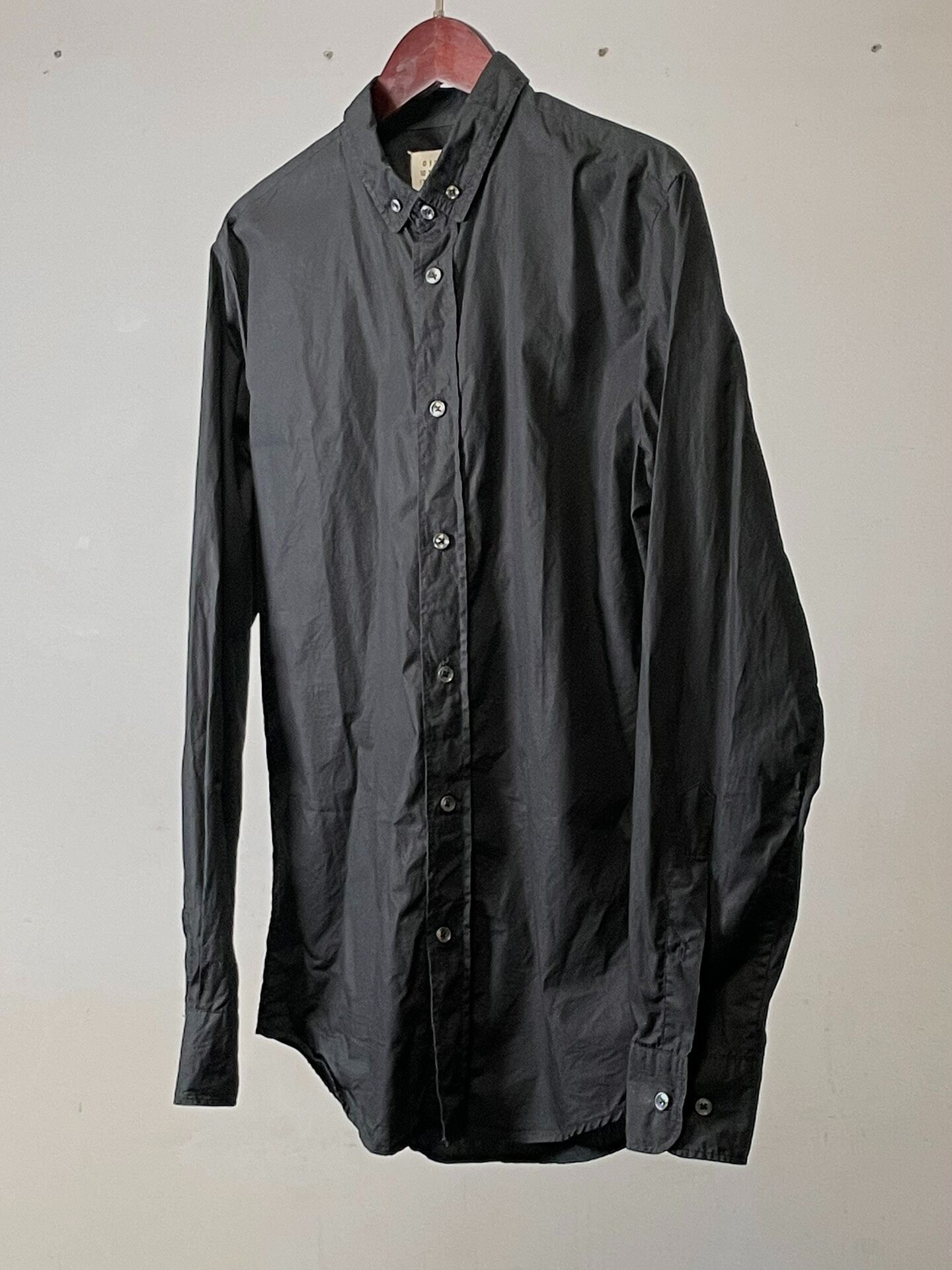 Maison Martin Margiela S/S11 Black Shirt — front
