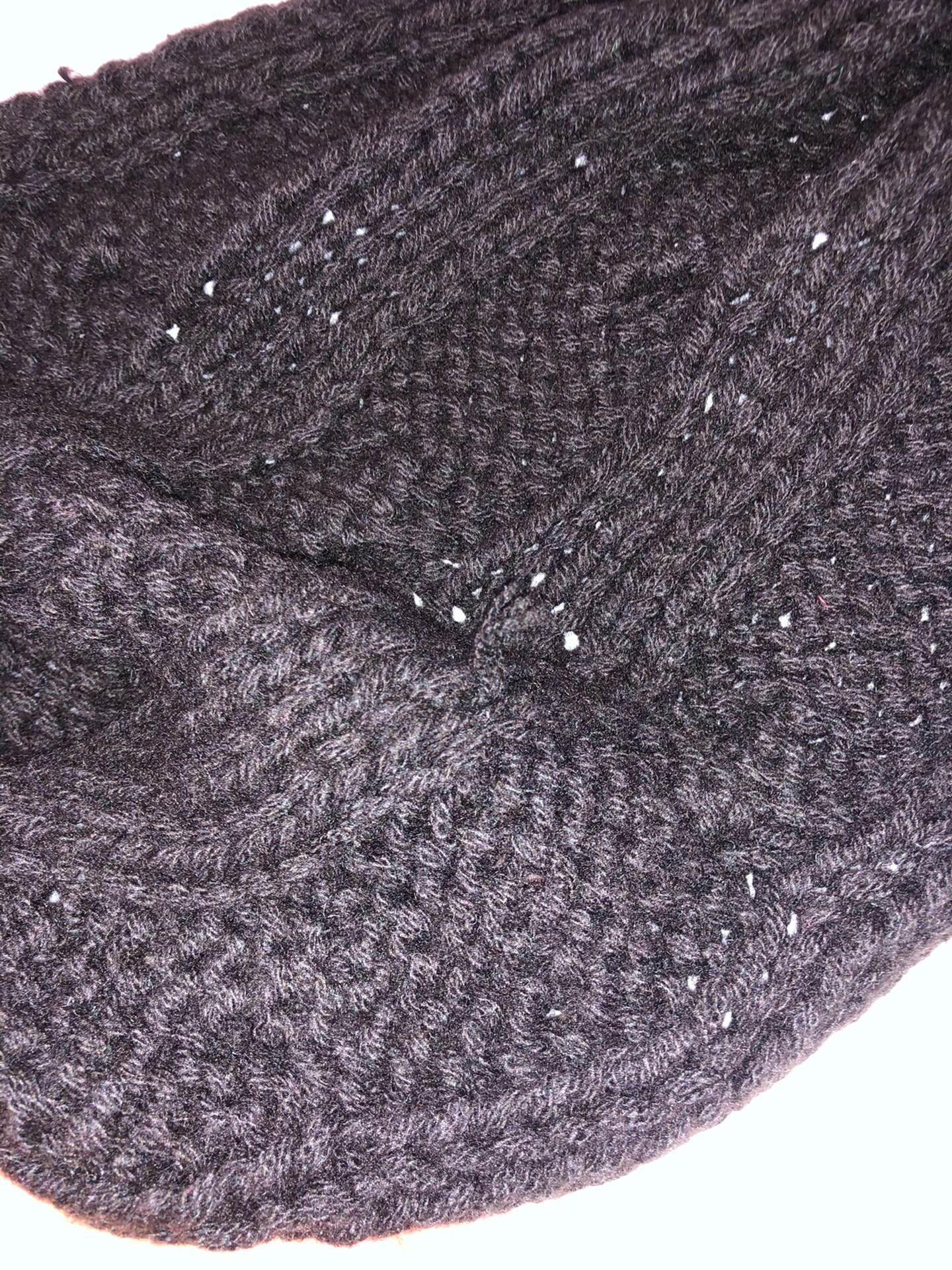 visvim Yak Wool Knit Scarf — detail