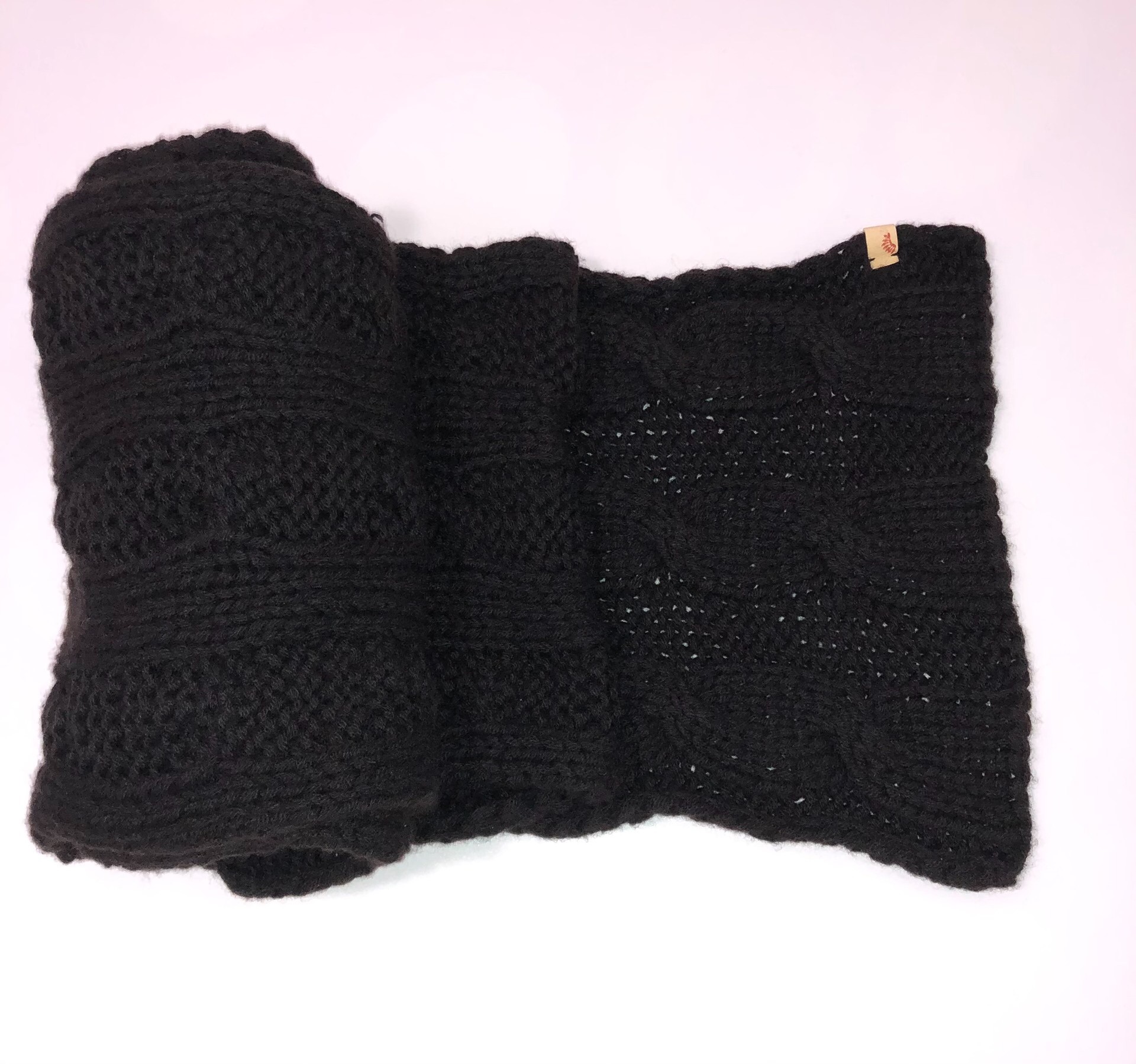 visvim Yak Wool Knit Scarf — back