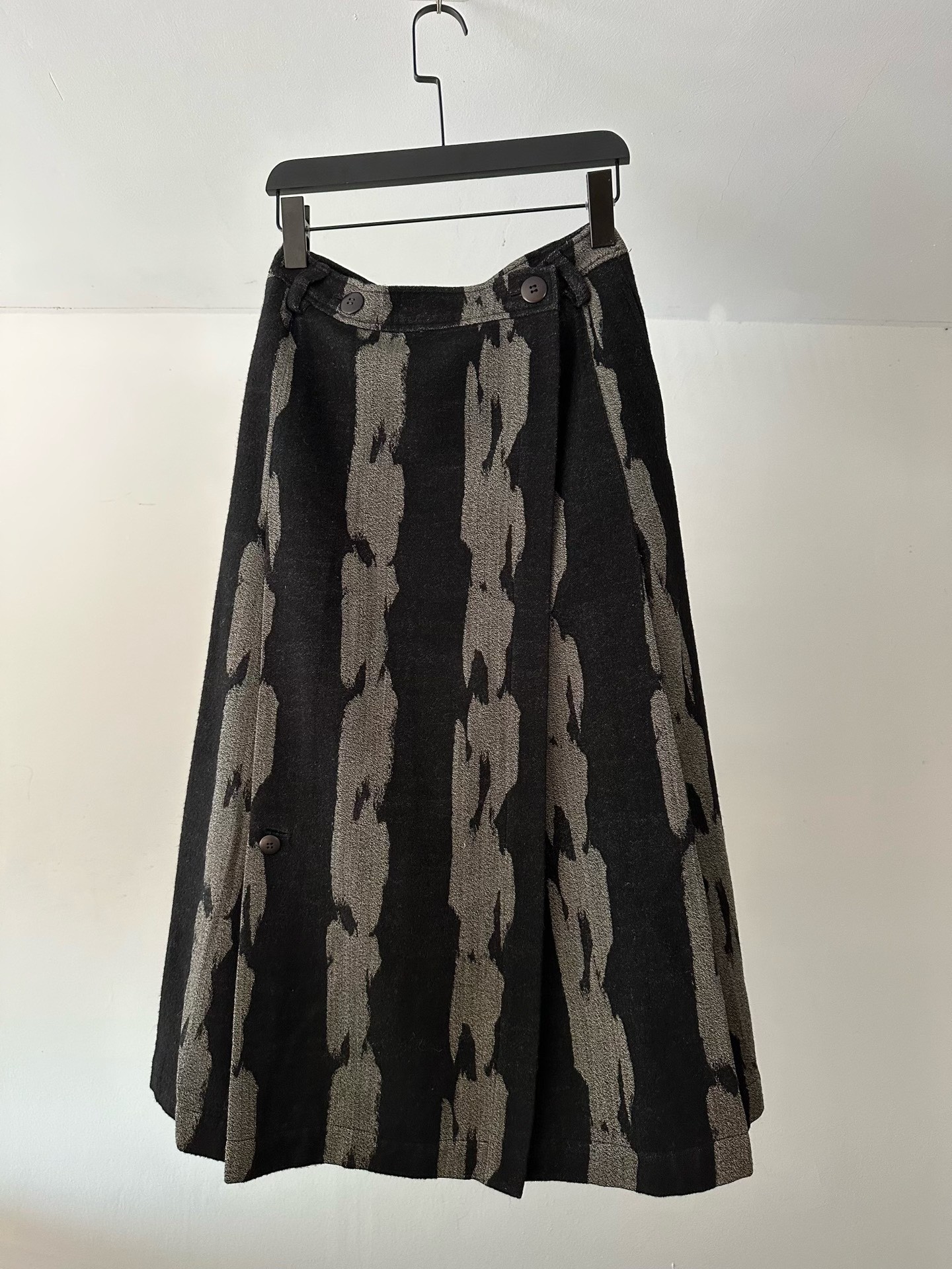 Issey Miyake 1986 Wool Wrap Skirt