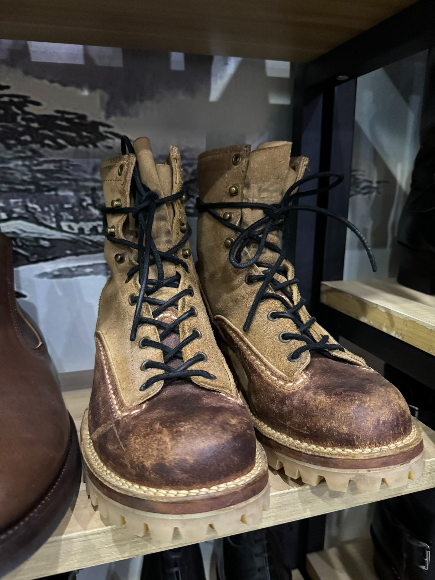 Wesco Jobmaster Two-Tone Boots