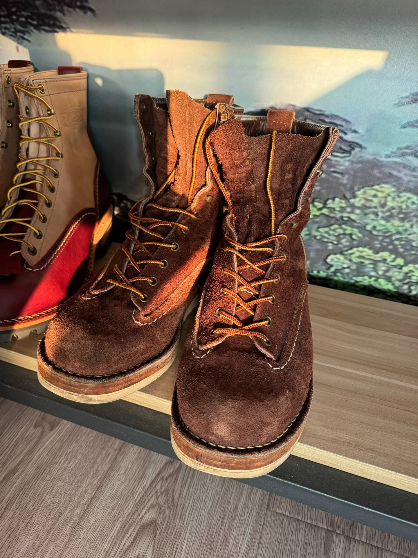 Wesco Jobmaster Japanese Suede Boots — front