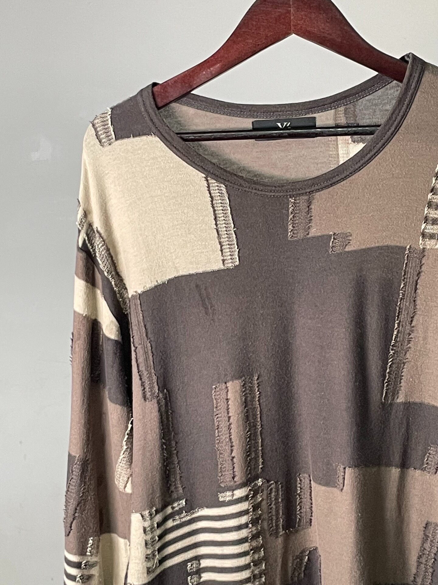 Yohji Yamamoto 18F/W Spliced T-shirt — back