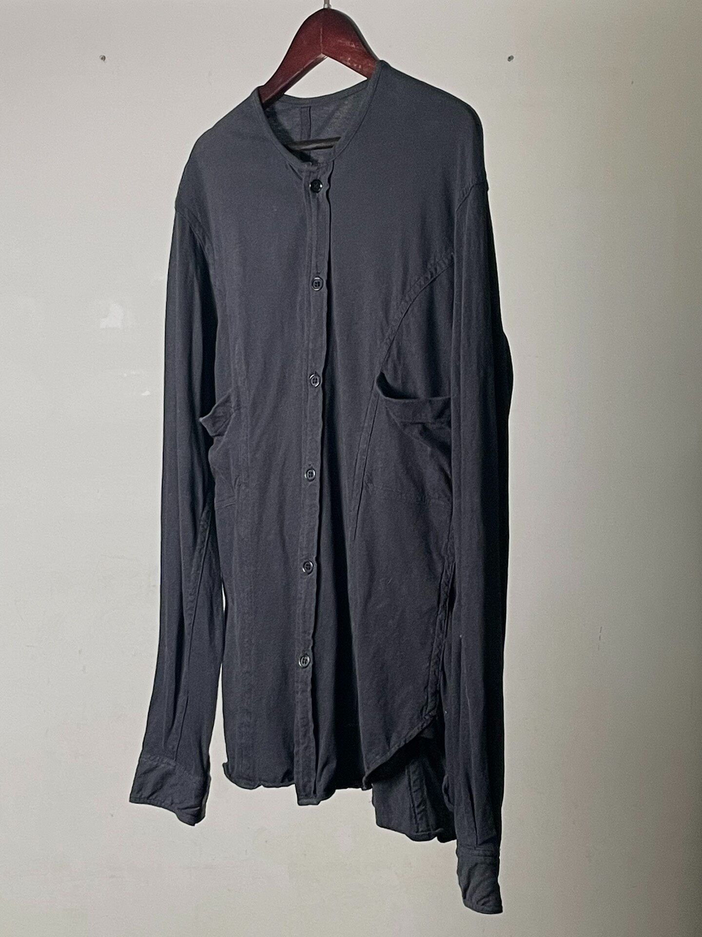 Yohji Yamamoto S/S12 Stand-Collar Shirt — back