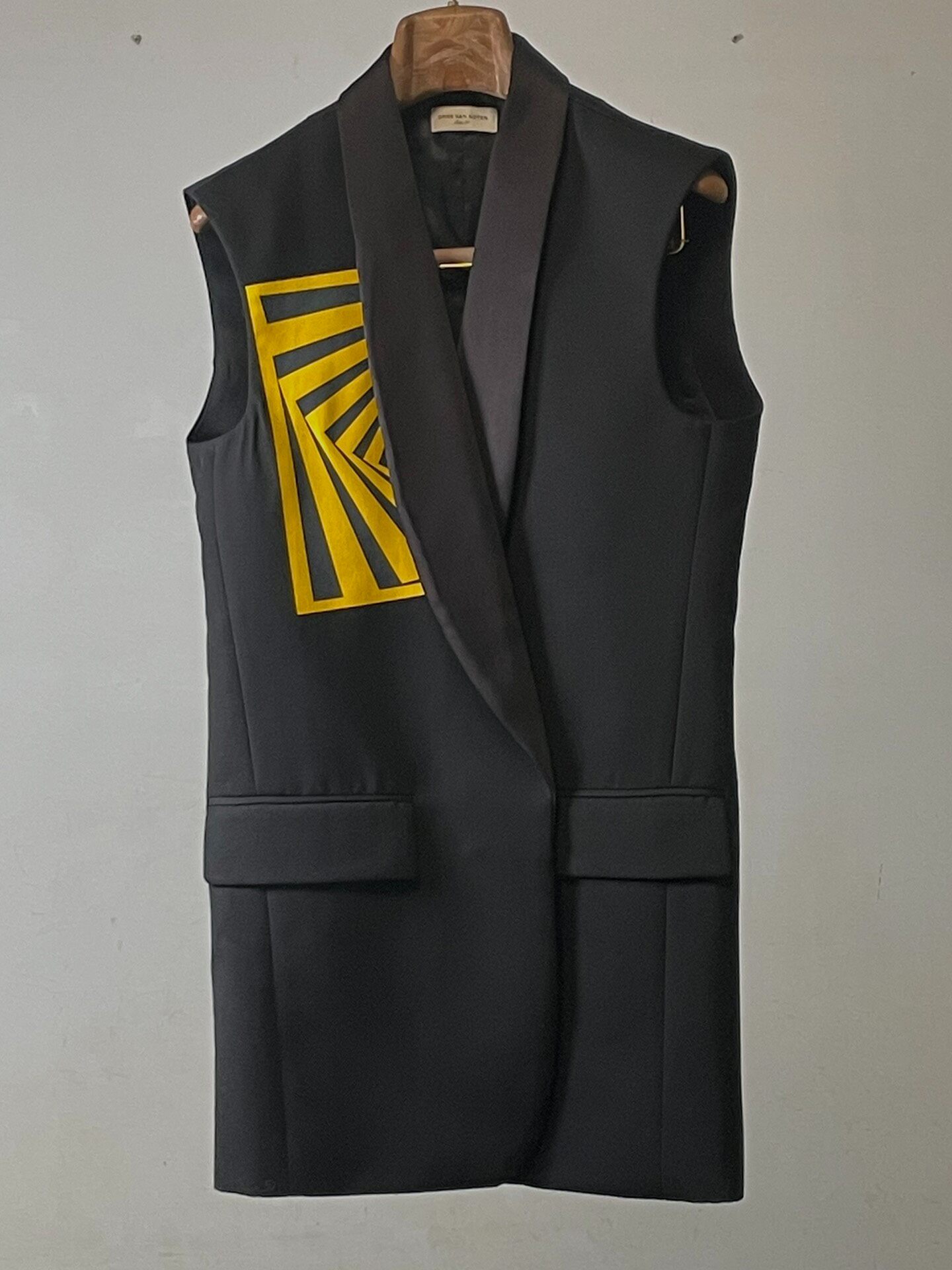 Dries Van Noten F/W14 Geometric Sleeveless Vest
