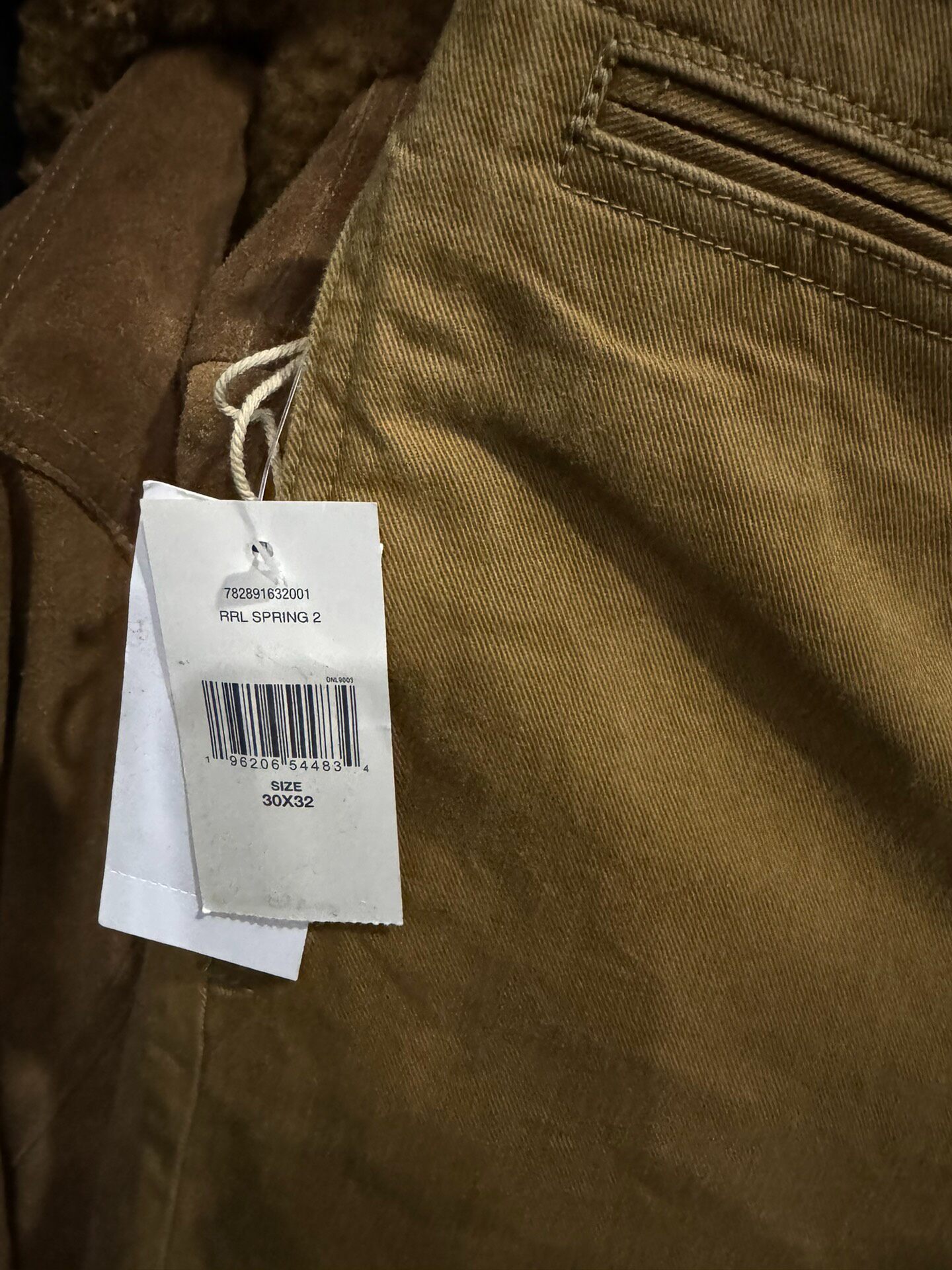 RRL New Lumberjack Work Pants — front