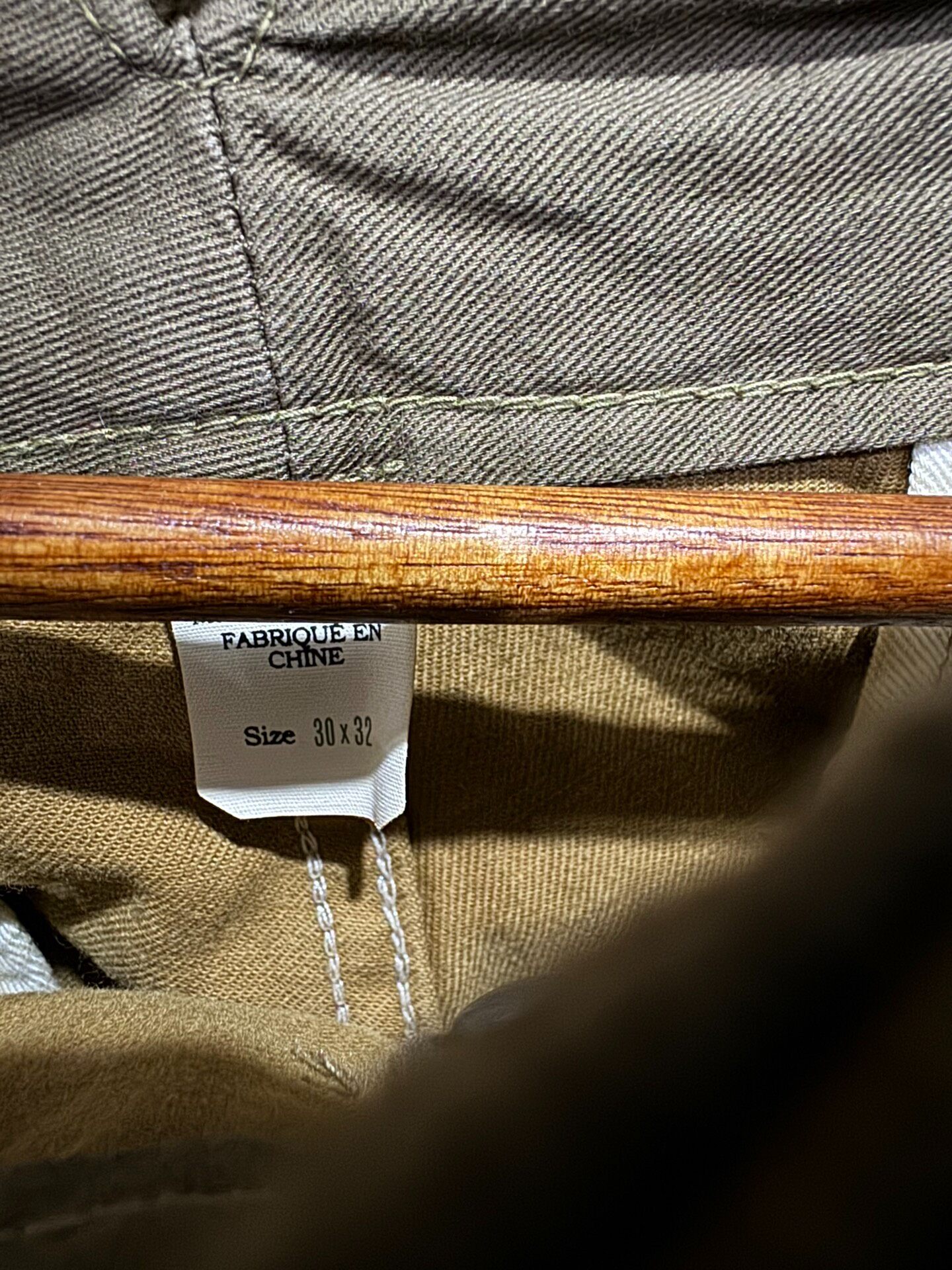 RRL New Lumberjack Work Pants — detail