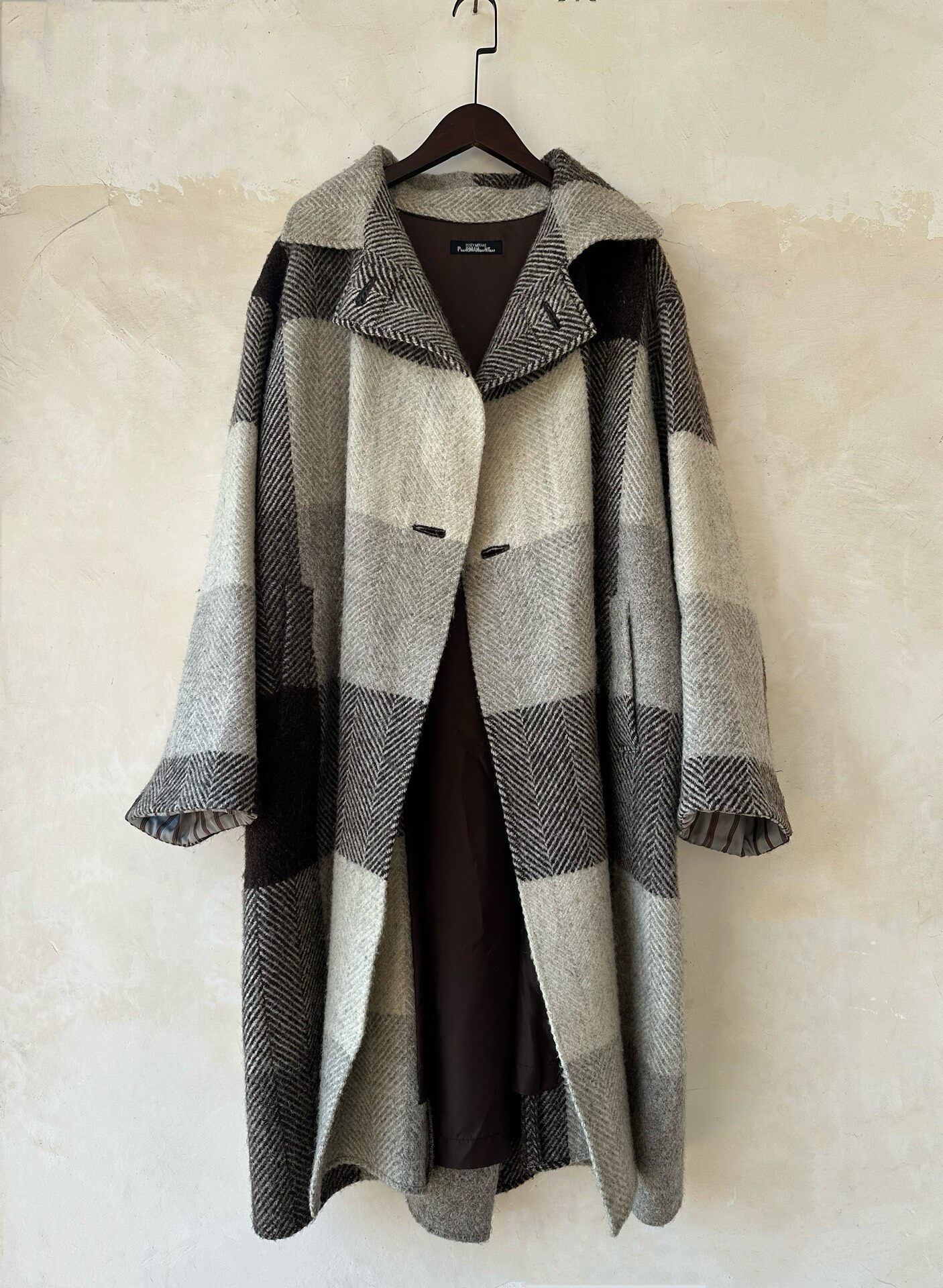 Issey Miyake 1997 Archive Wool Coat
