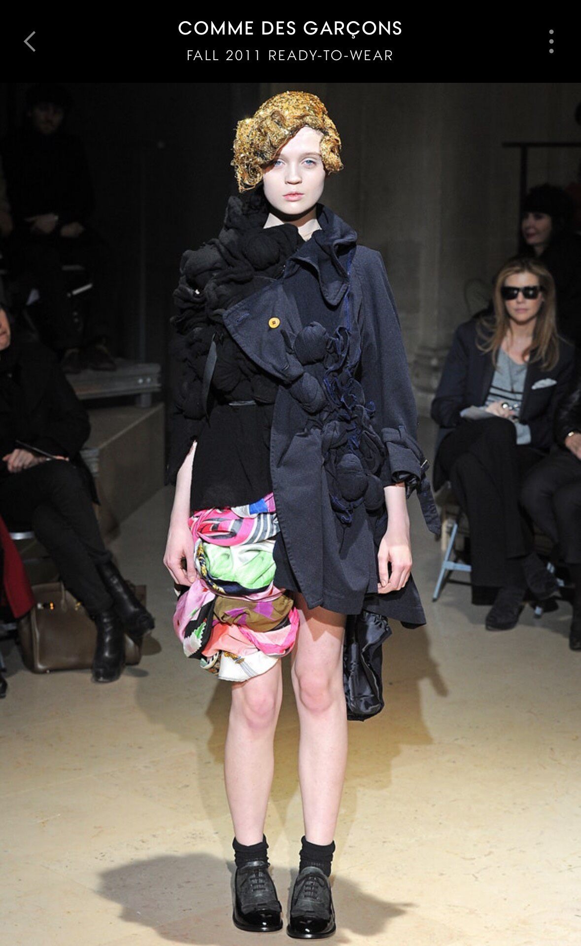 Comme des Garcons Deconstructed Knot Top — front