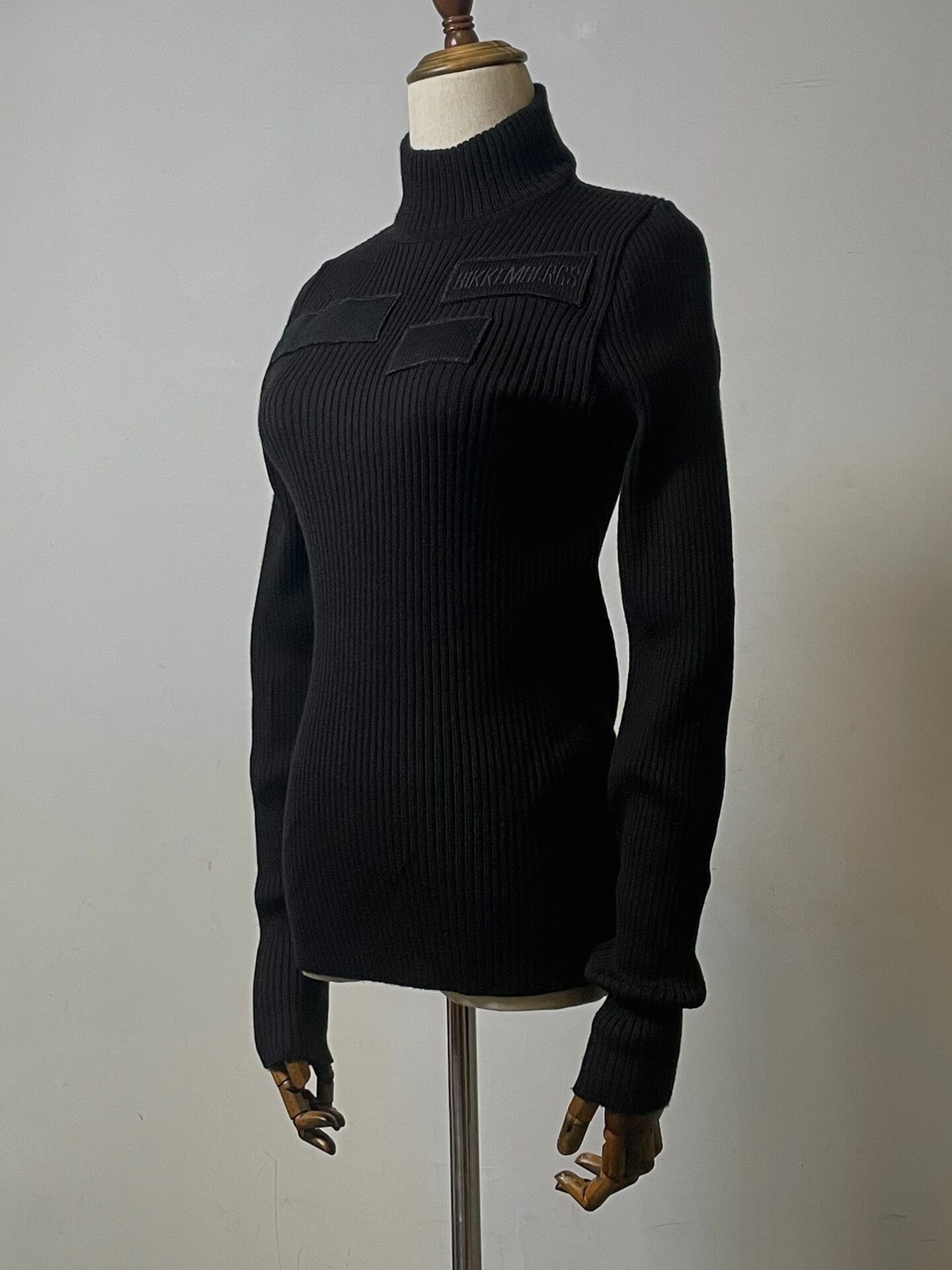 Dirk Bikkembergs Badge Turtleneck Sweater