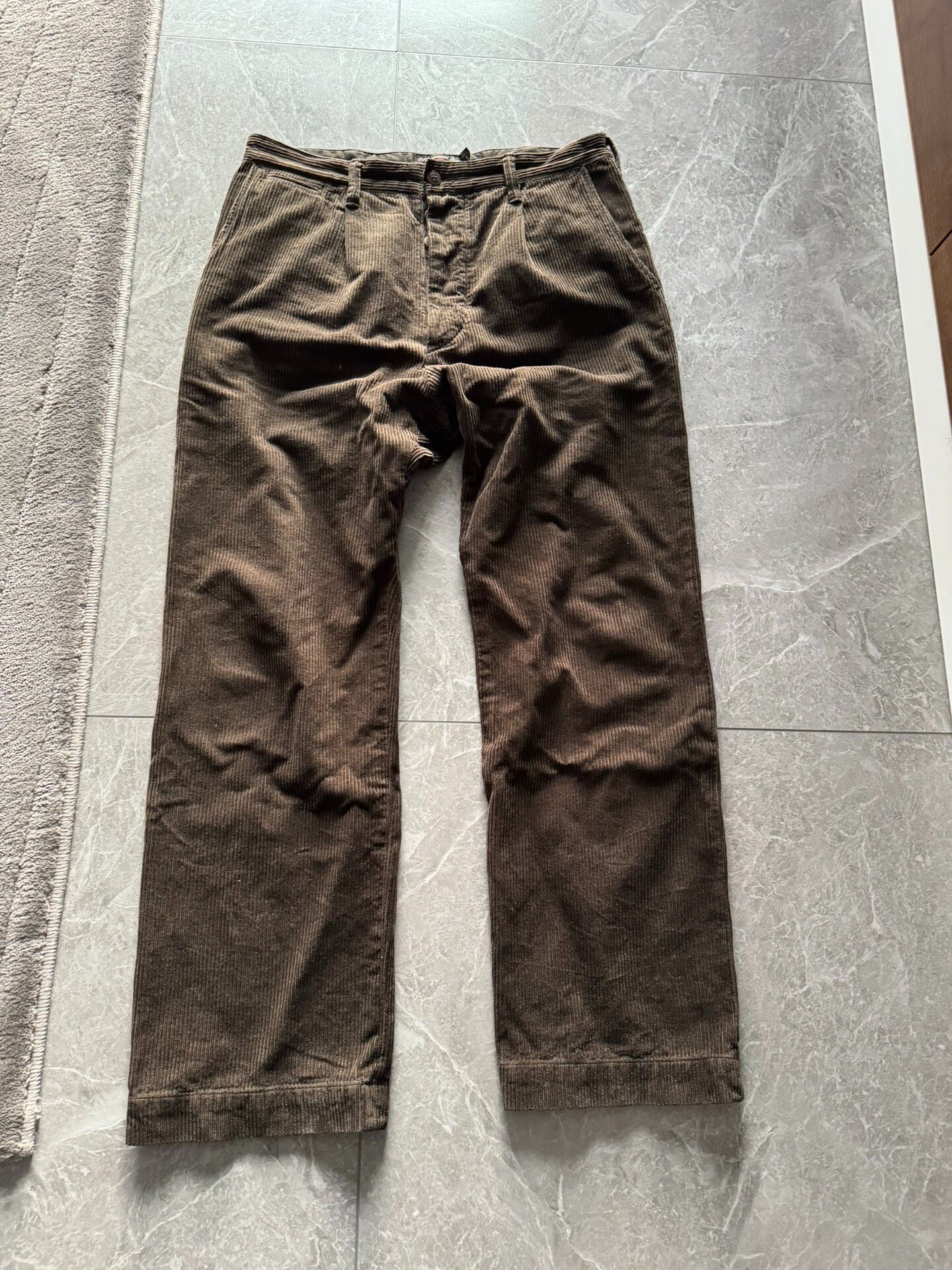 RRL Corduroy Straight Trousers