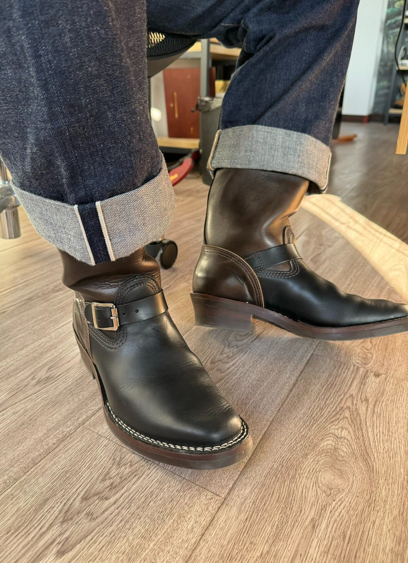 Wesco Boss 2014 Limited Engineer Boots — front