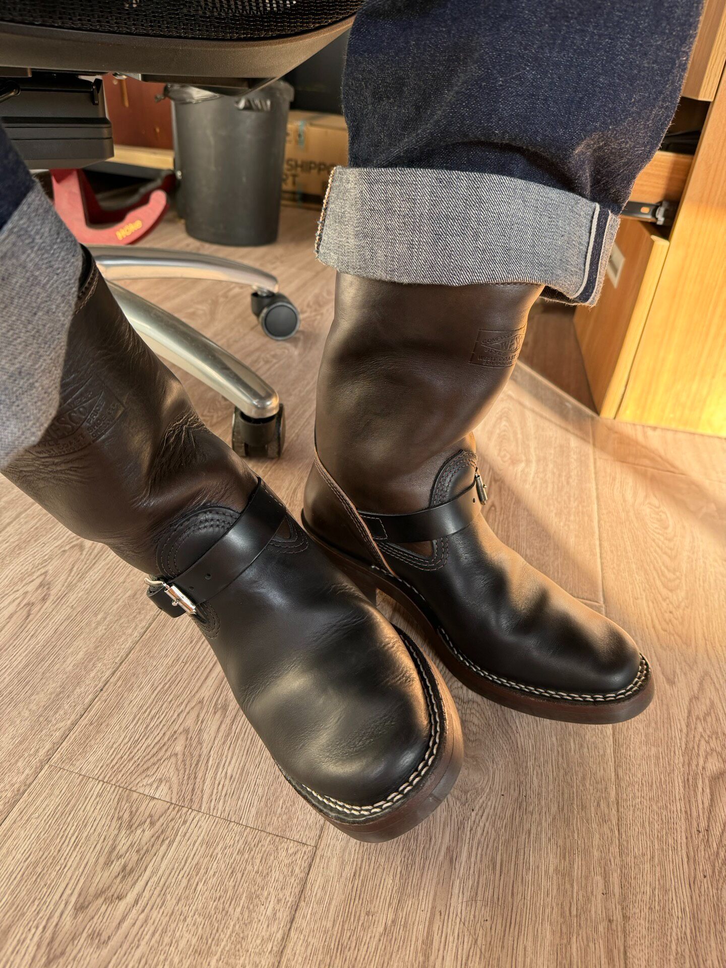 Wesco Boss 2014 Limited Engineer Boots — back