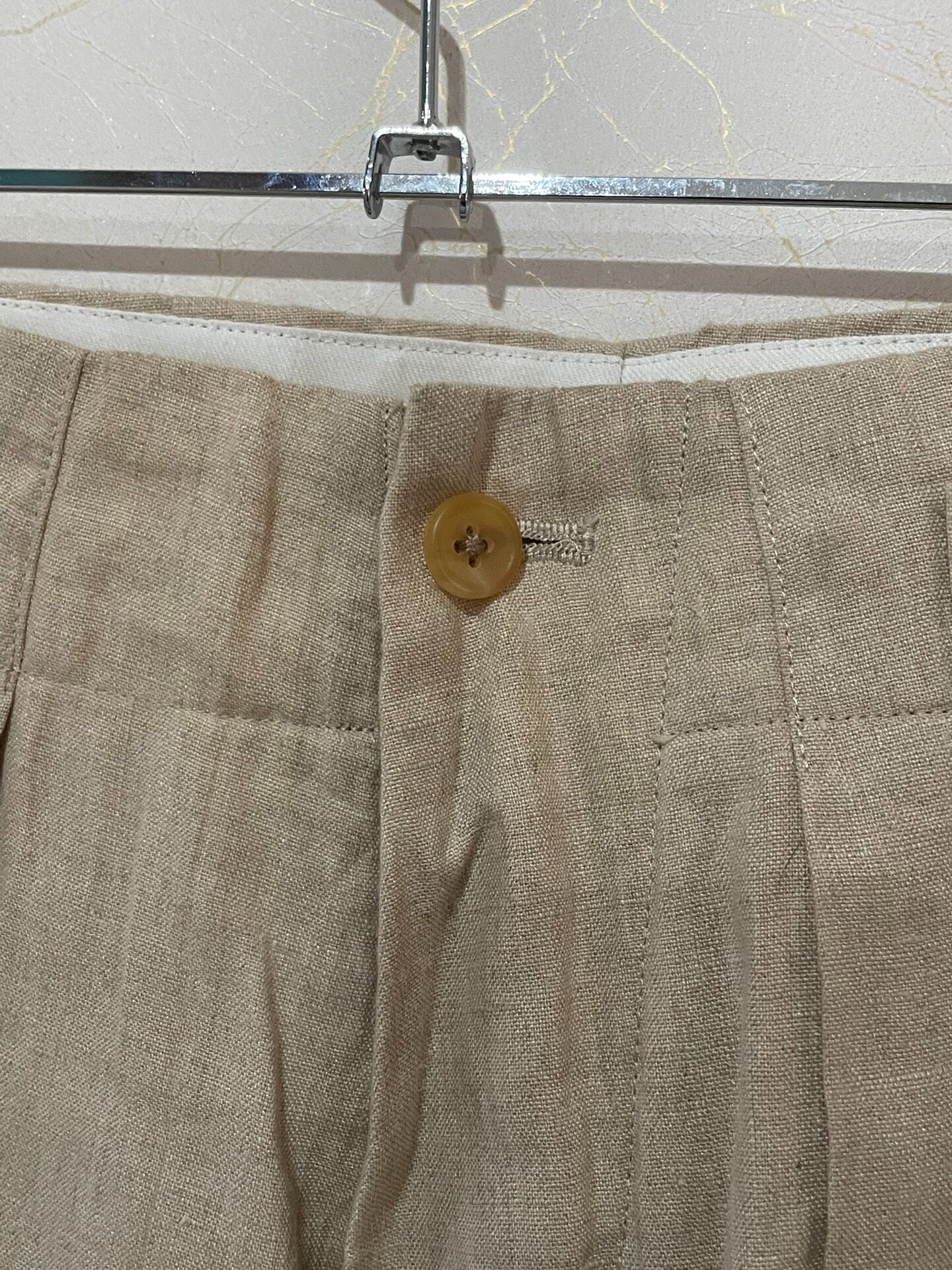 Yohji Yamamoto 80s Linen Pants — detail