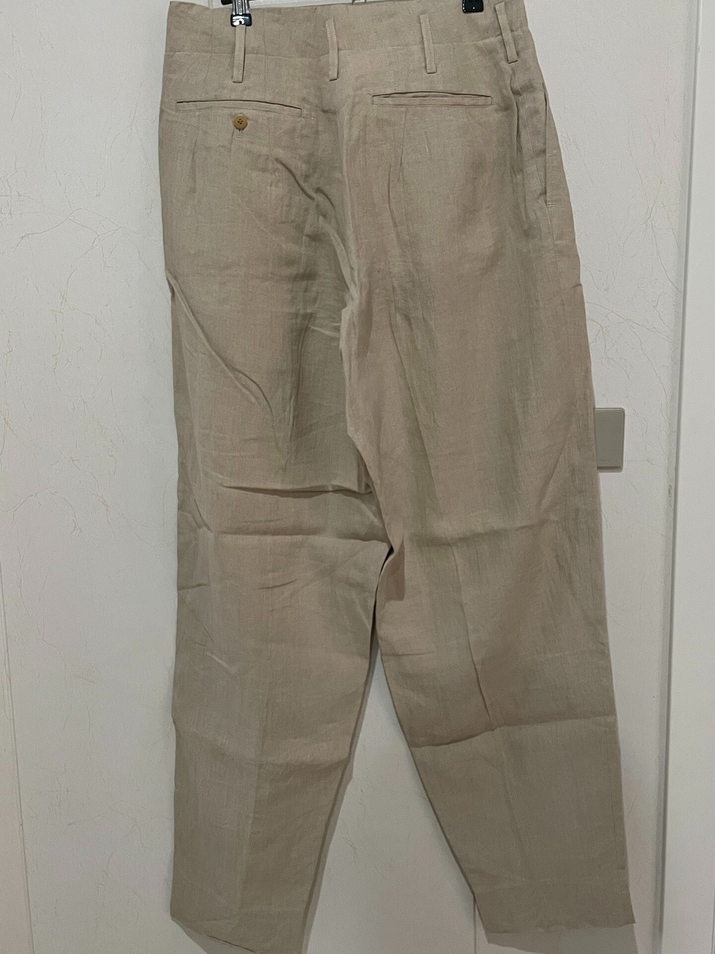 Yohji Yamamoto 80s Linen Pants — front