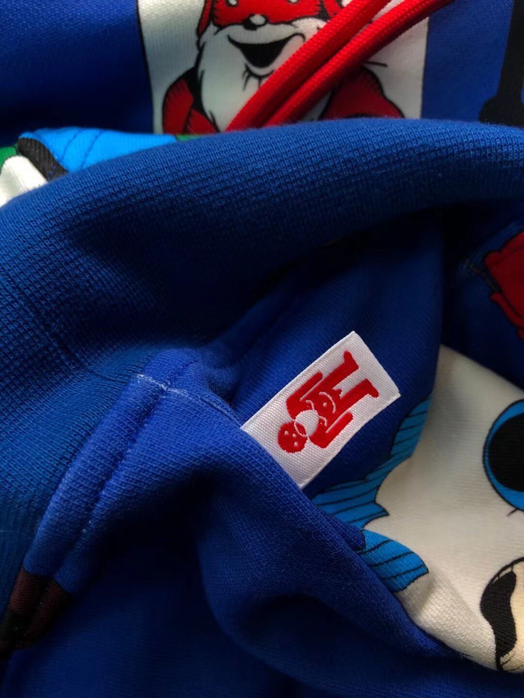 Walter Van Beirendonck 22ss Gnome Tracksuit — label