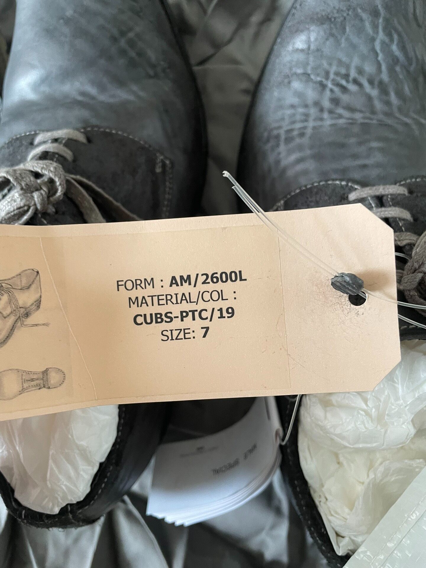 Carol Christian Poell CCP Derby Shoes — back