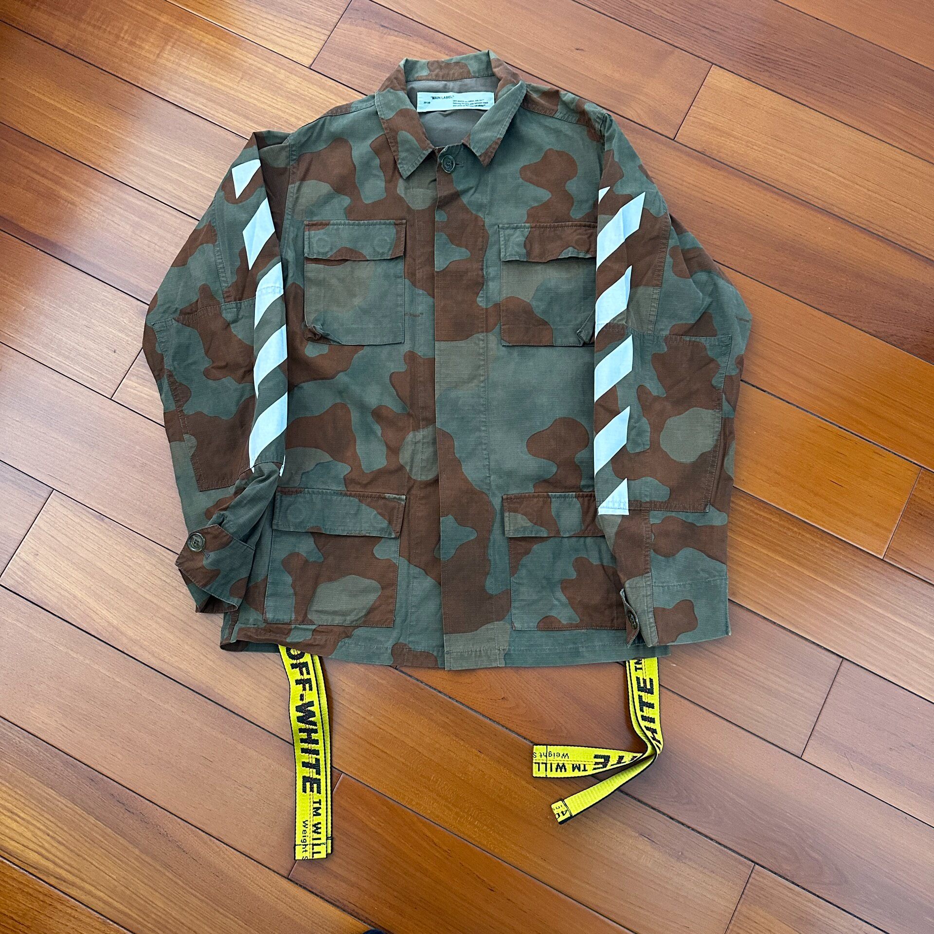 Off-White Camo Utility Jacket — front