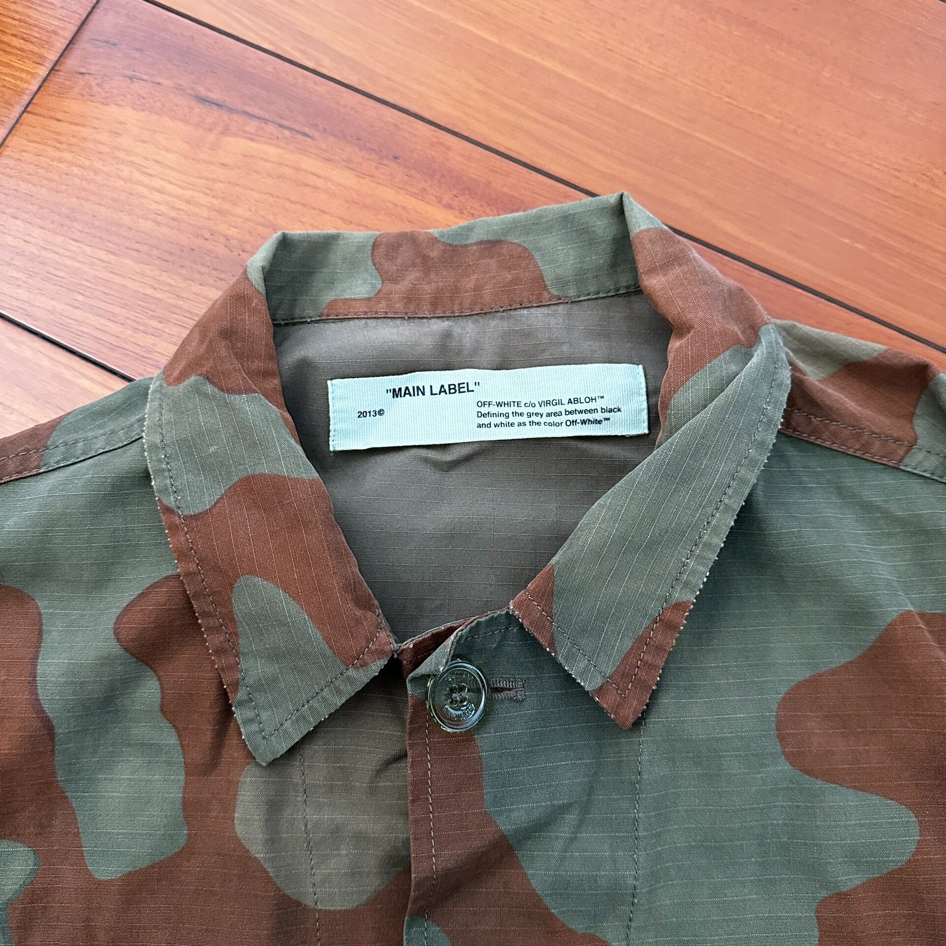 Off-White Camo Utility Jacket — back