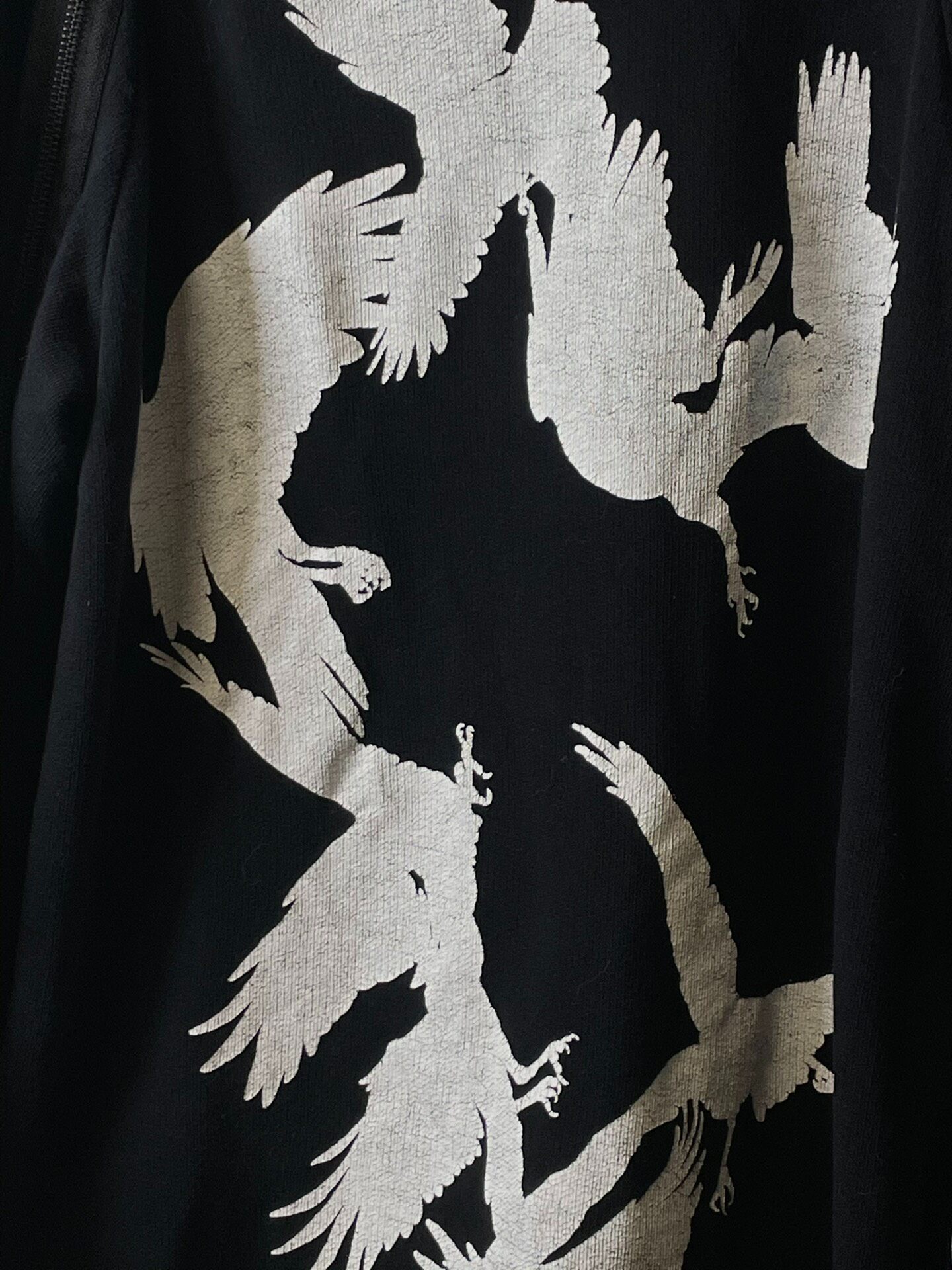 Ann Demeulemeester 2017 Phoenix Coat — label