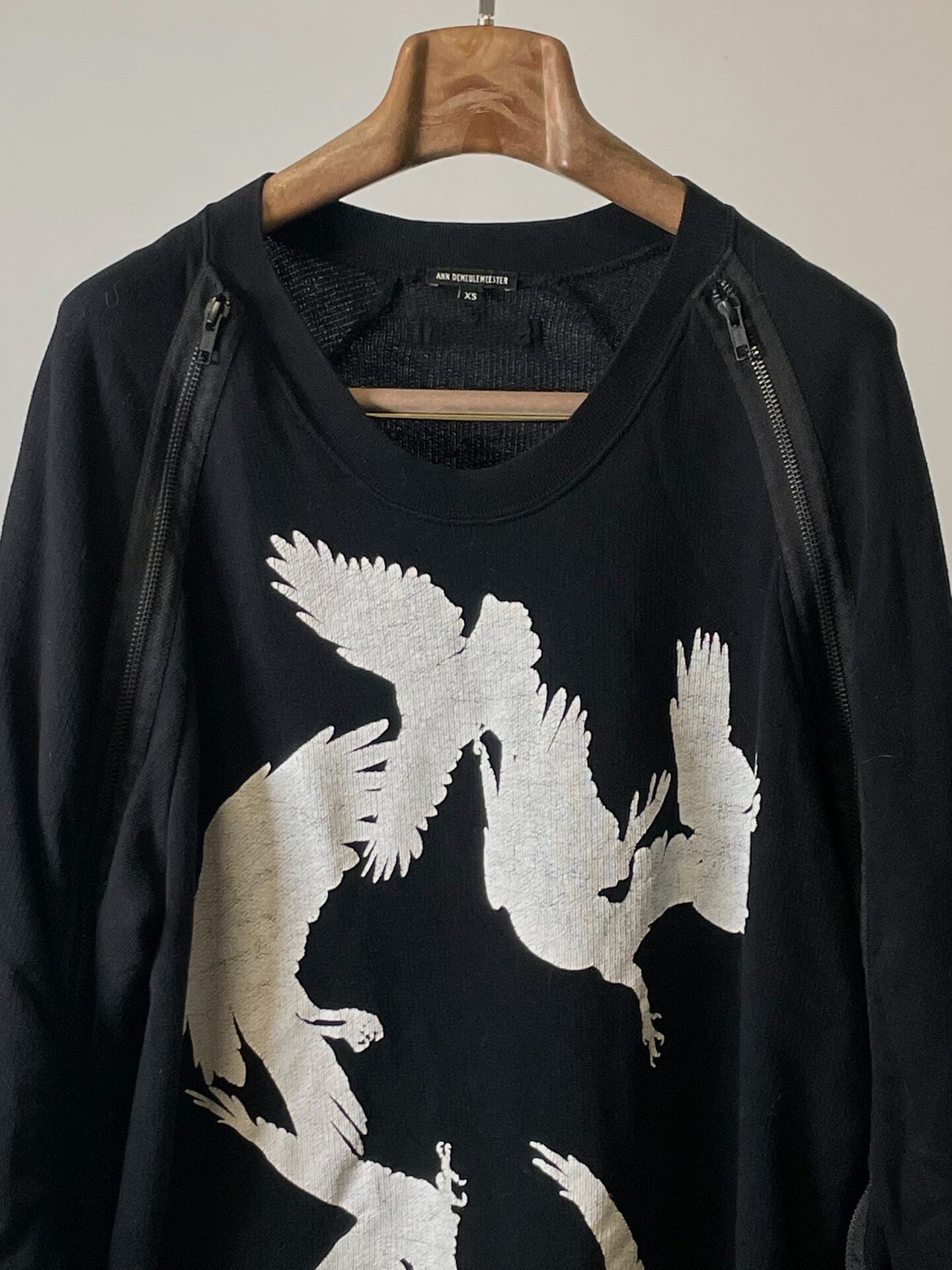 Ann Demeulemeester 2017 Phoenix Coat — back