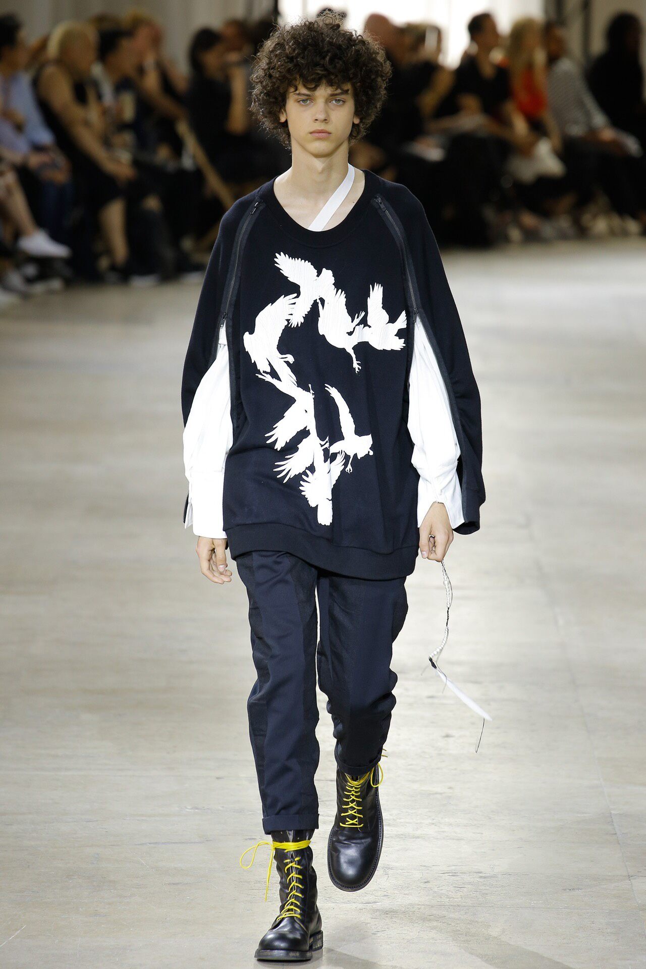 Ann Demeulemeester 2017 Phoenix Coat — front