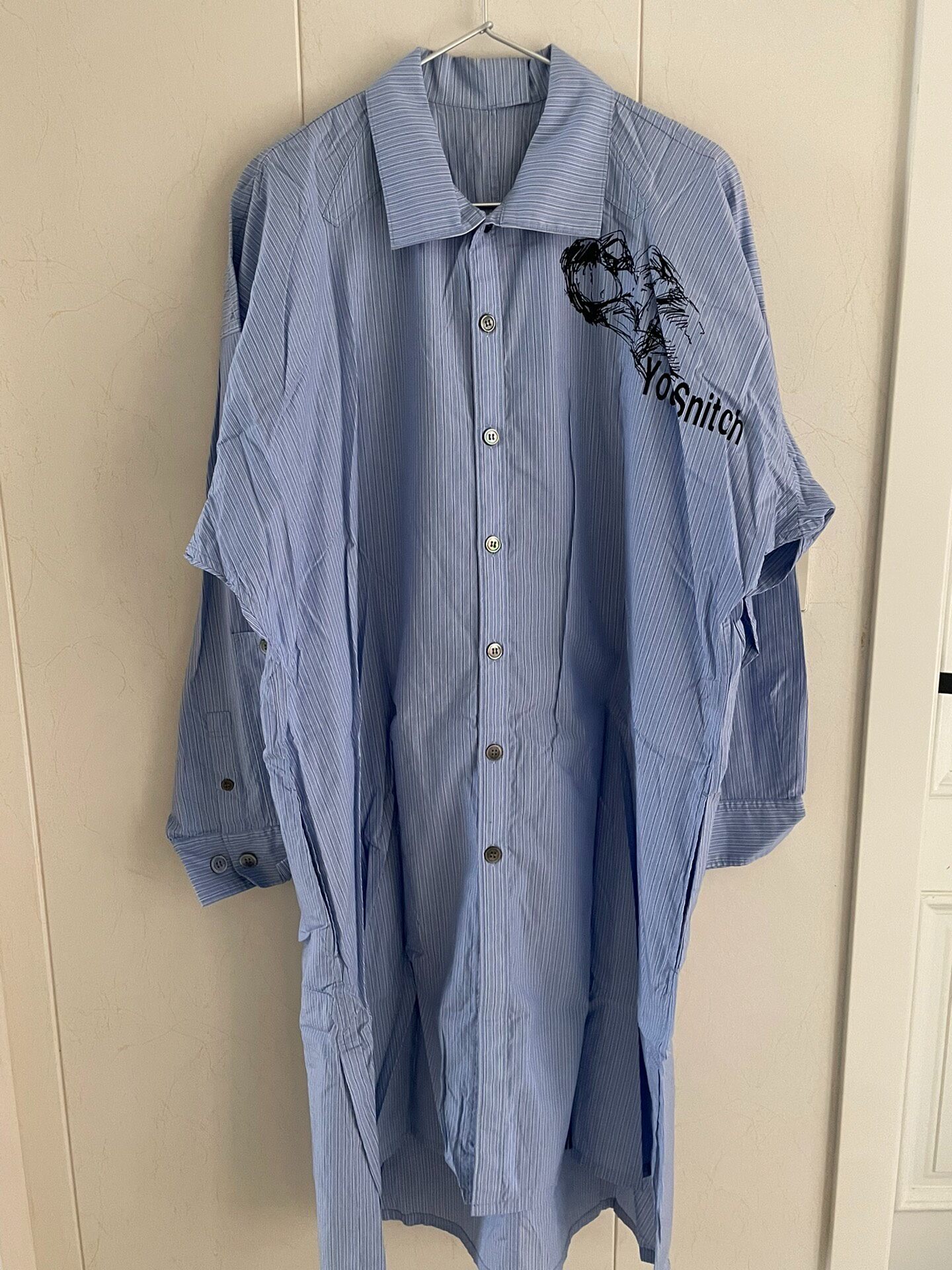 Yohji Yamamoto 17AW Hand-Painted Shirt