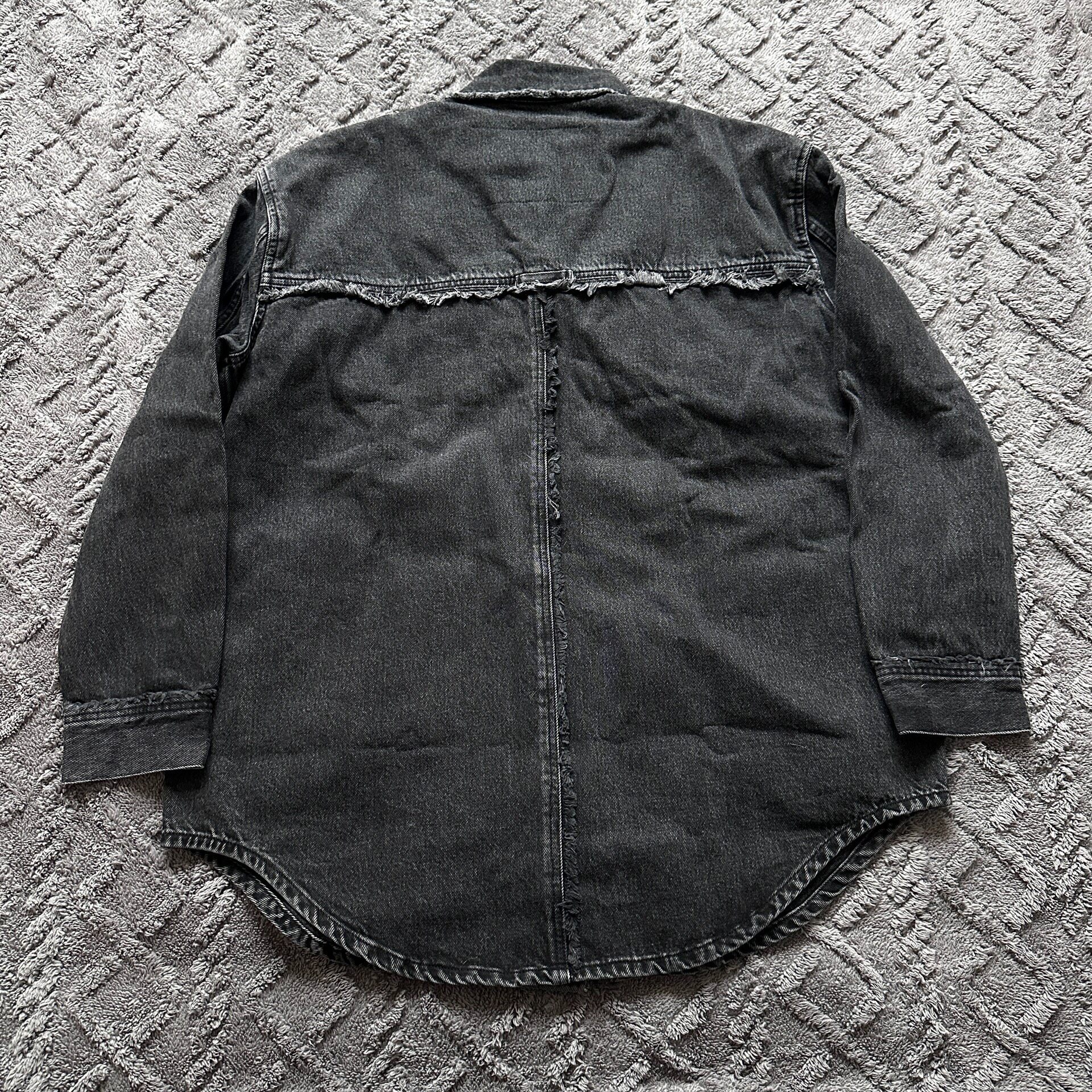 Acne Studios Oversized Denim Jacket — front
