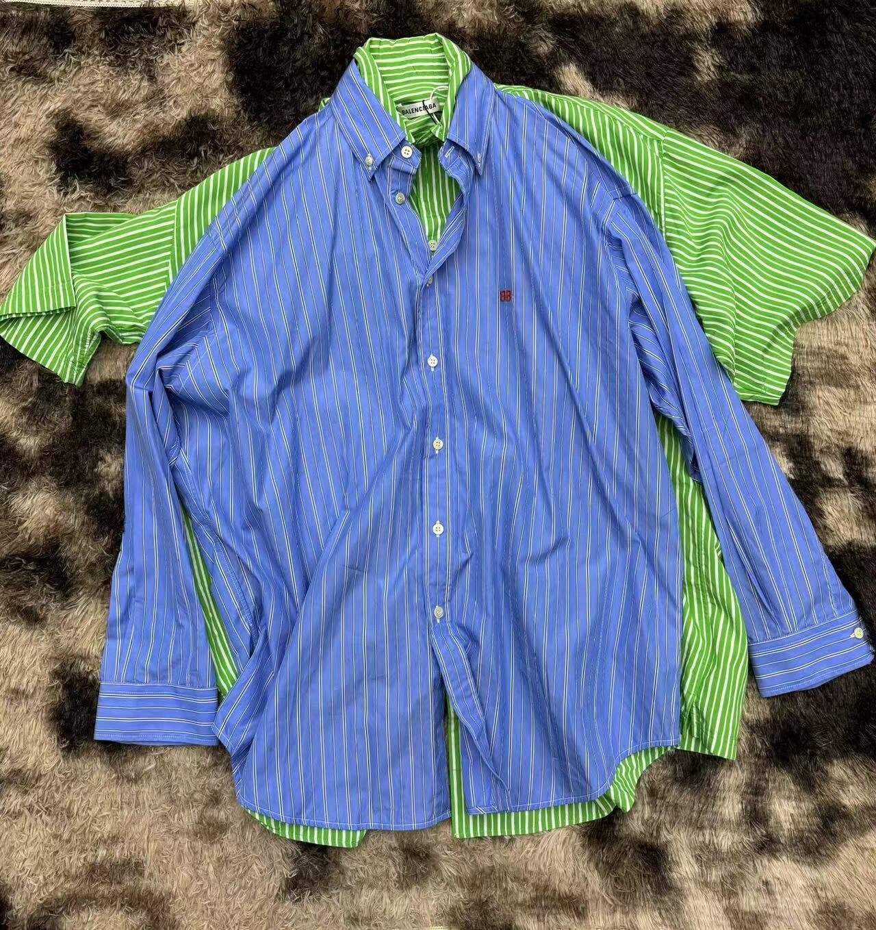 Balenciaga Runway Two-in-One Shirt
