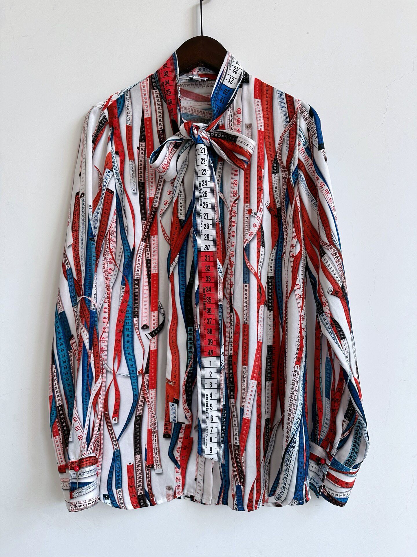 Jean Paul Gaultier Measuring Tape Shirt